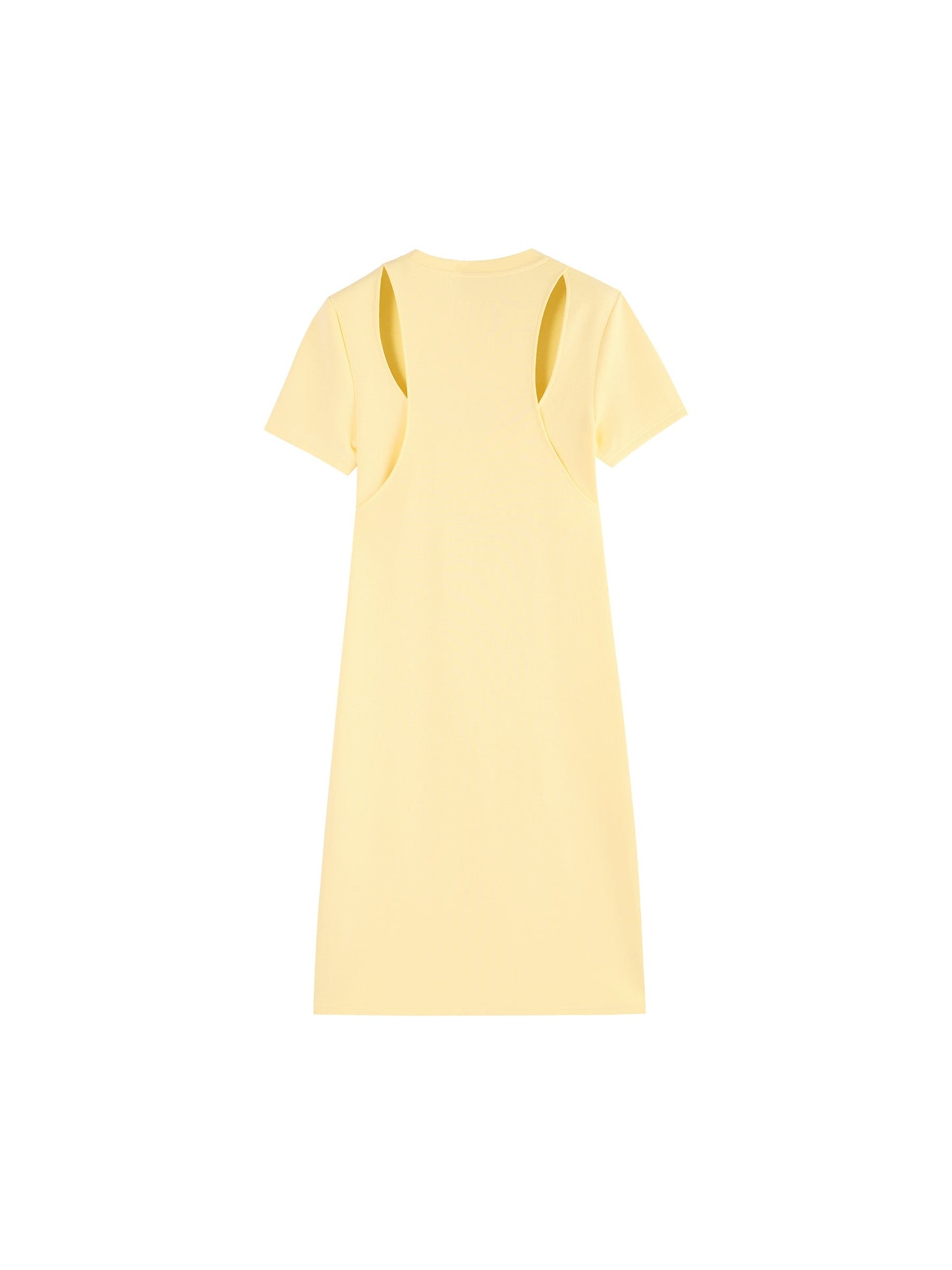 Back Cut Out Jersey Dress