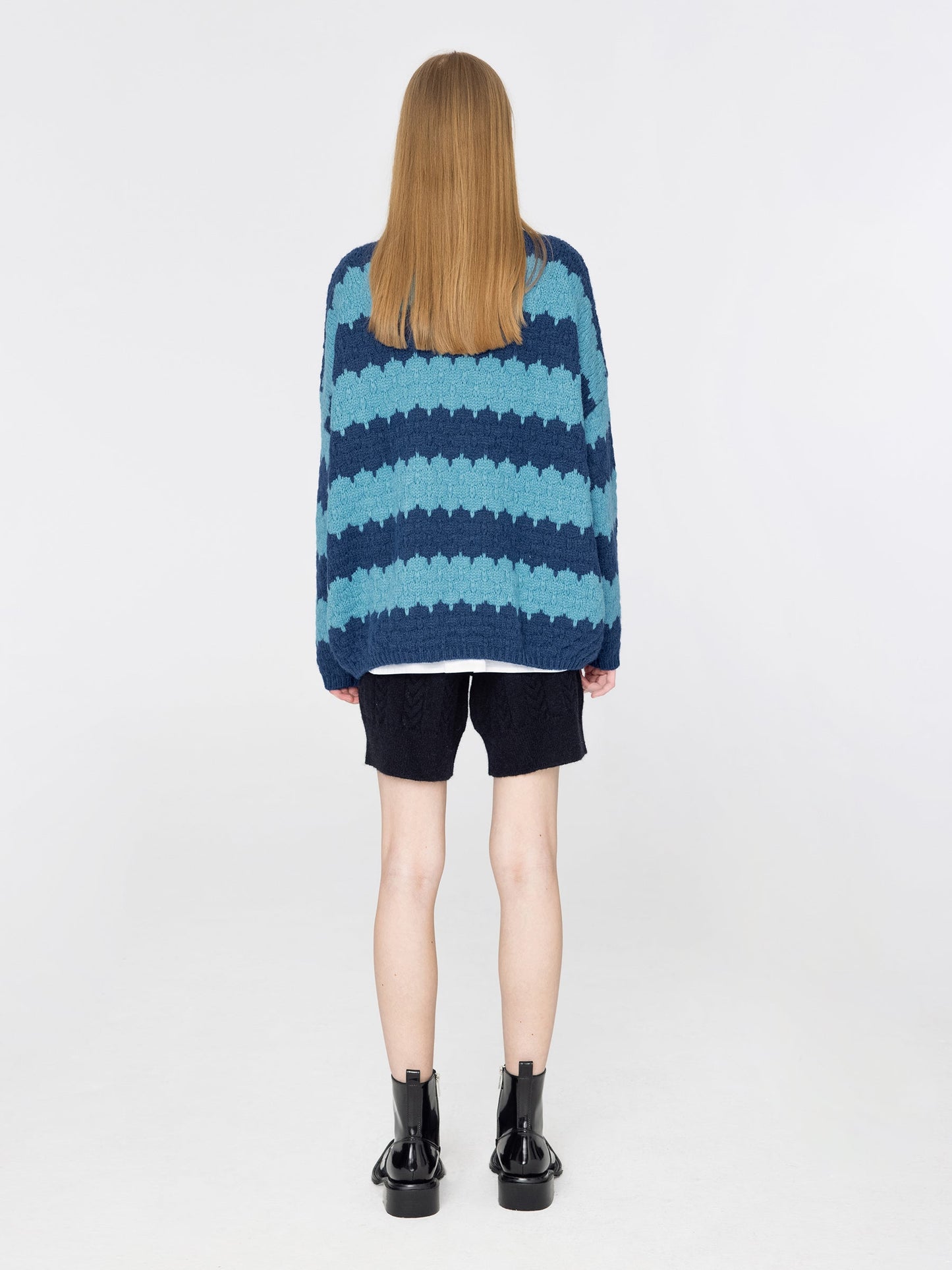 Fishbone Knit Shorts