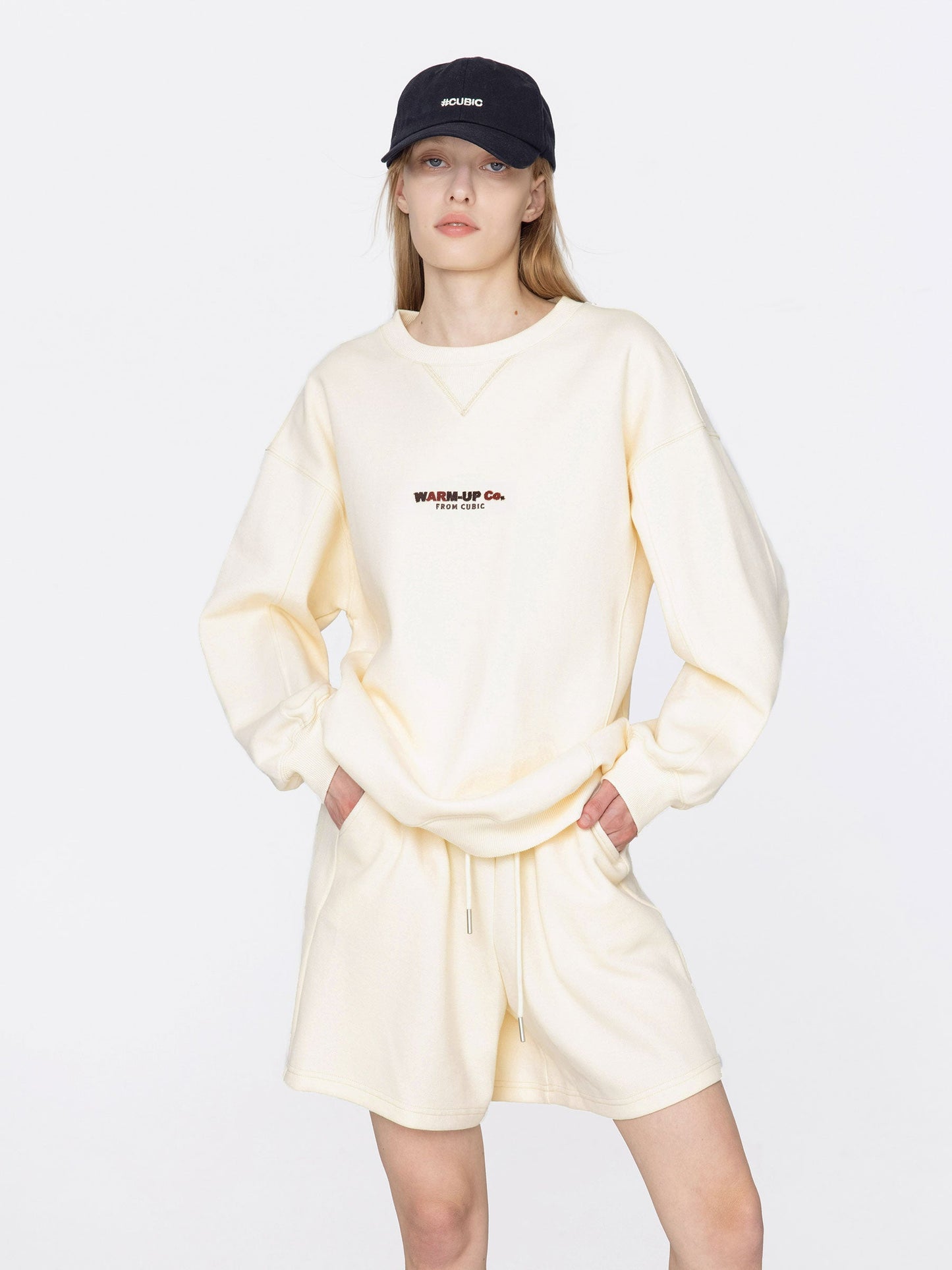 Oversized Boyfriend Sweater and Matching Shorts