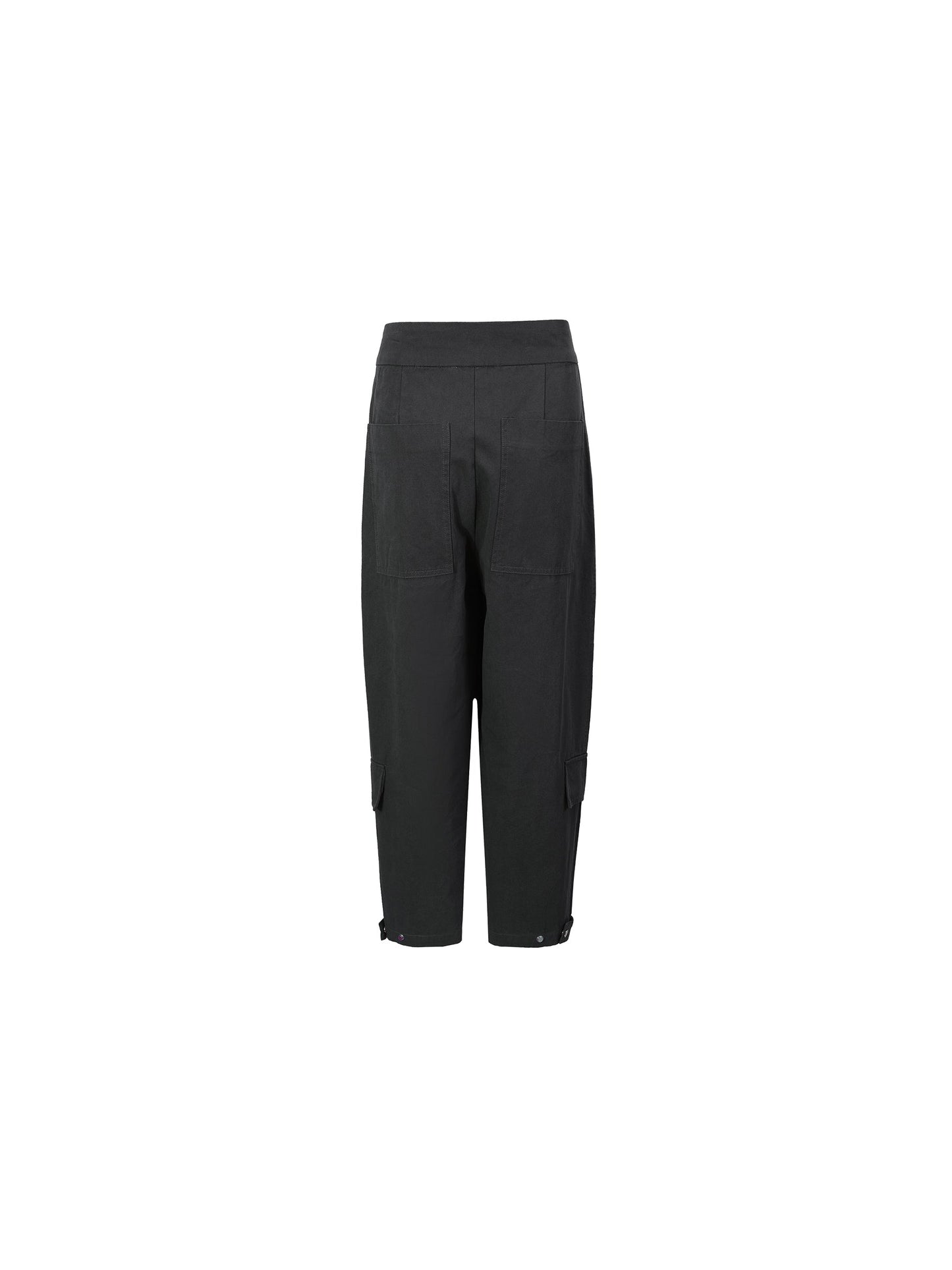 Pleat Cargo Trousers