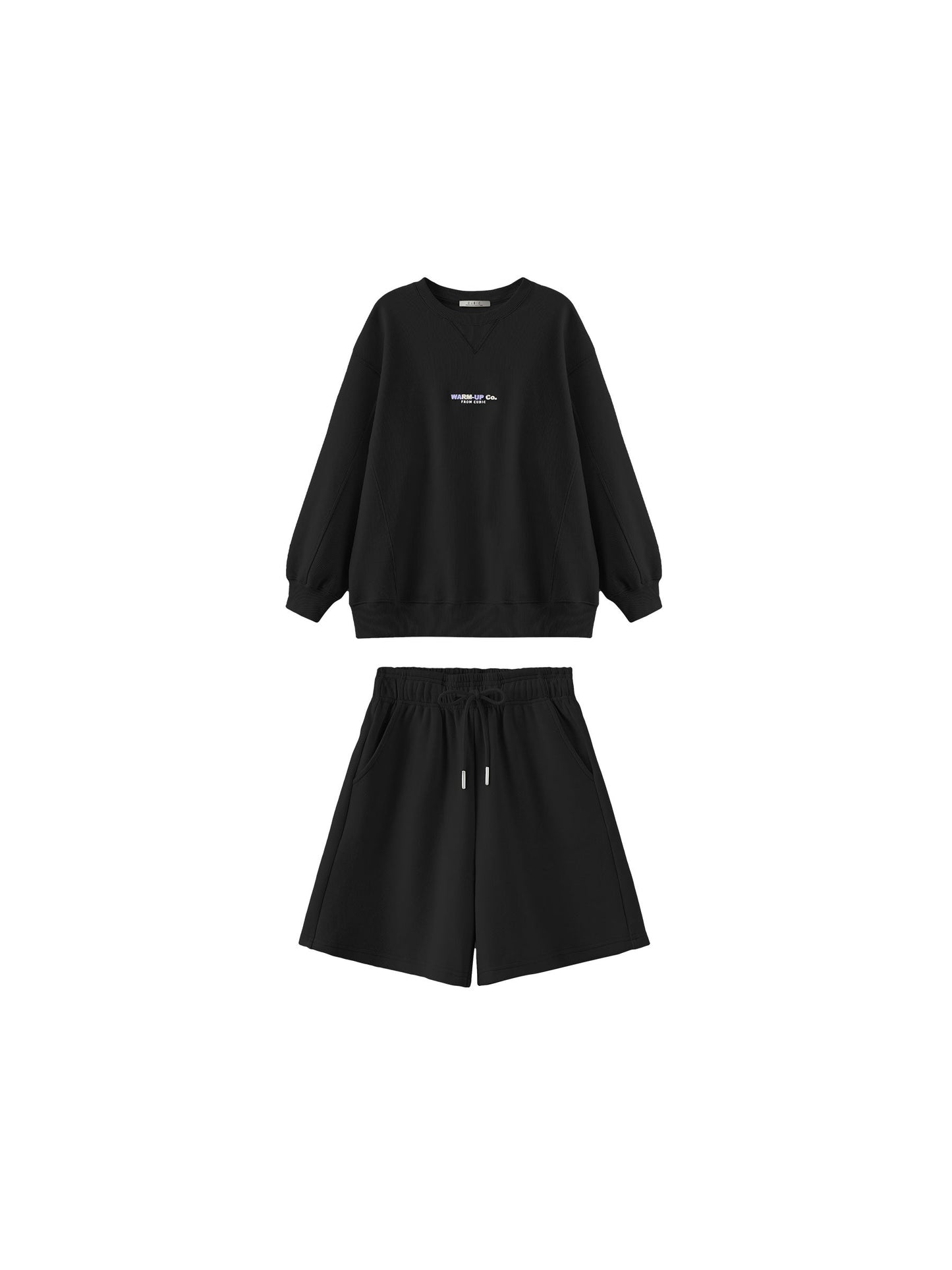 Oversized Boyfriend Sweater and Matching Shorts
