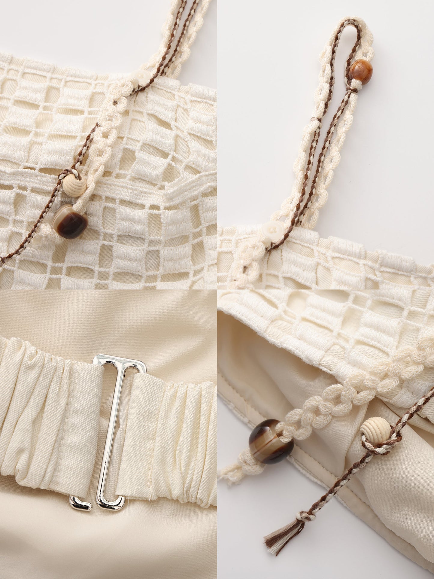 Cut-Out Cropped Bandeau Cami