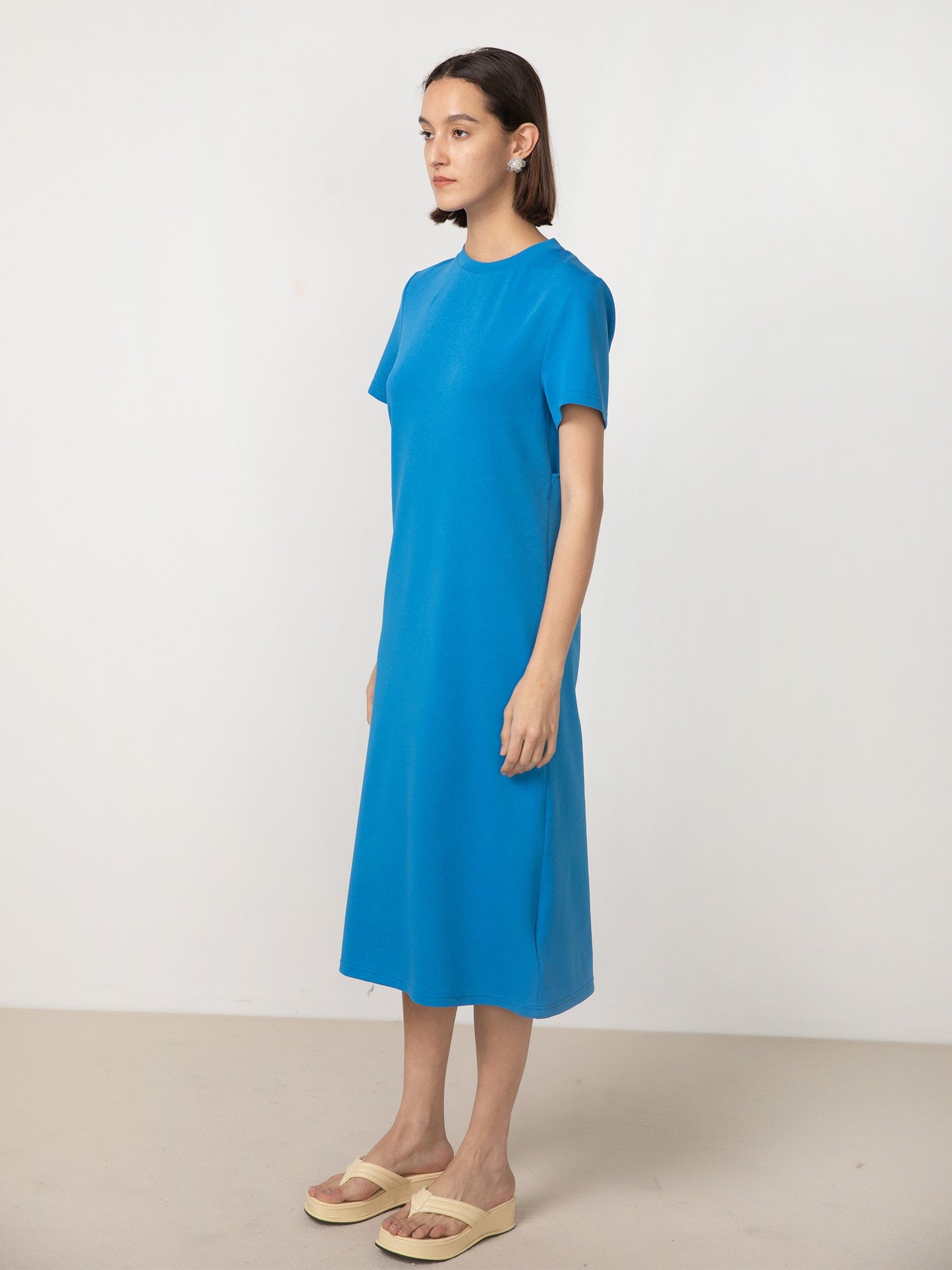 Back Cut Out Jersey Dress