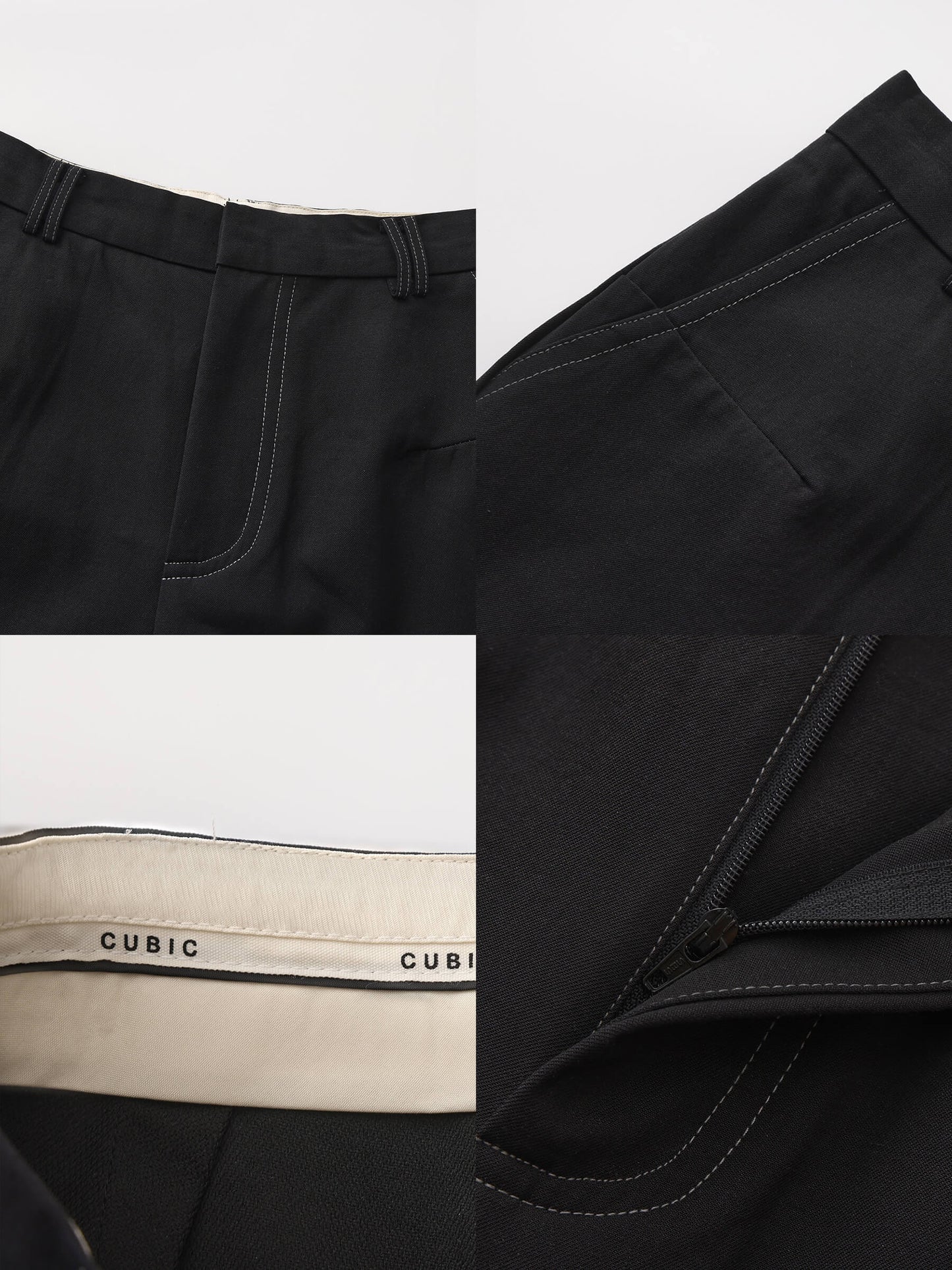 Knee-Length Casual Trousers