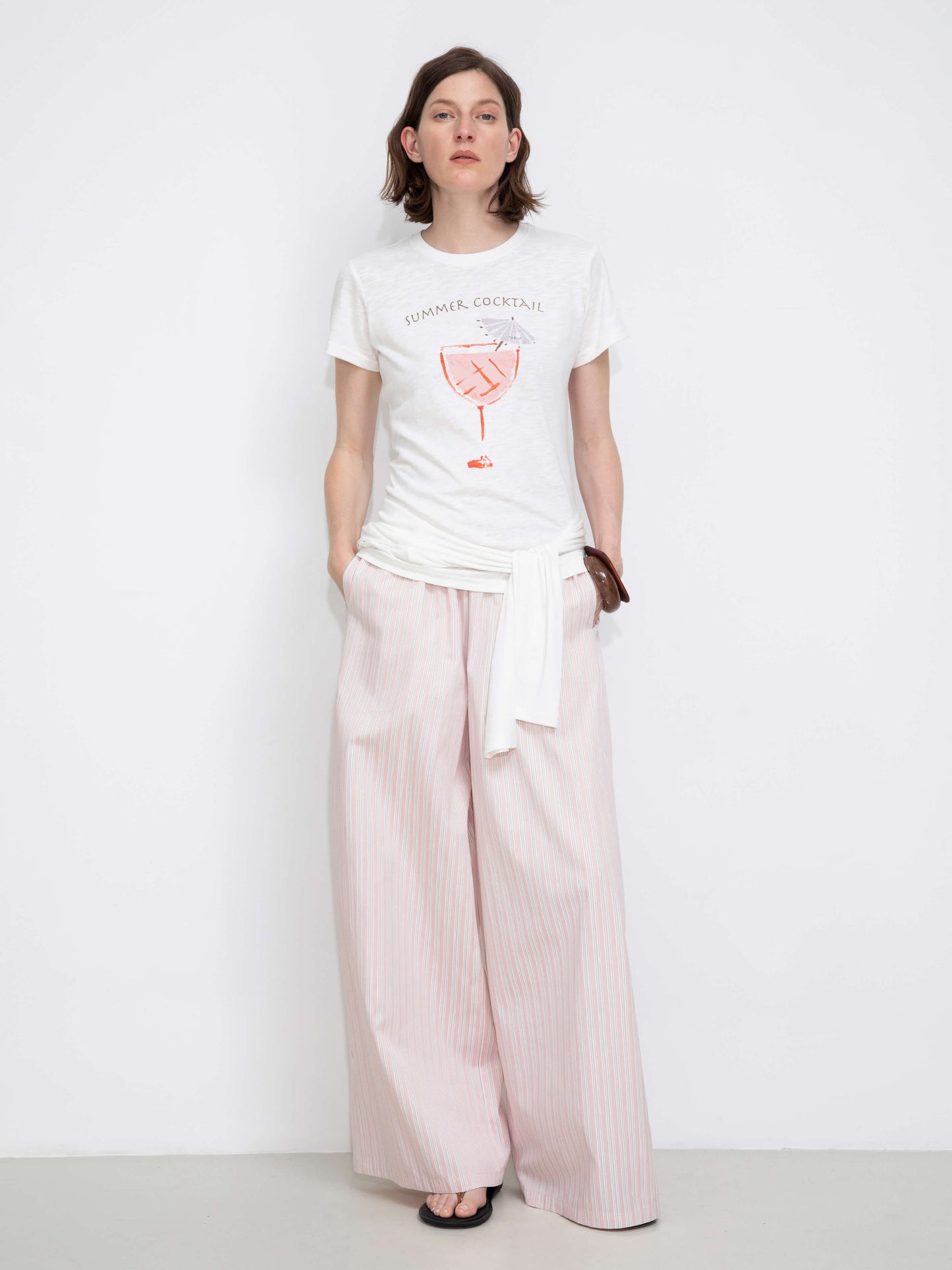 Printed Casual Short-Sleeve Top