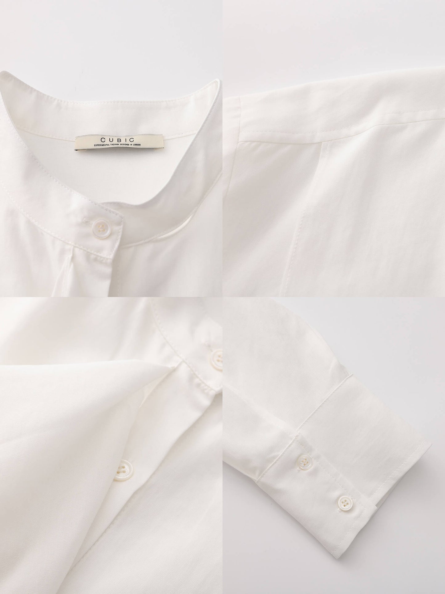 Ruffle Neck Tie Long Sleeve Shirt