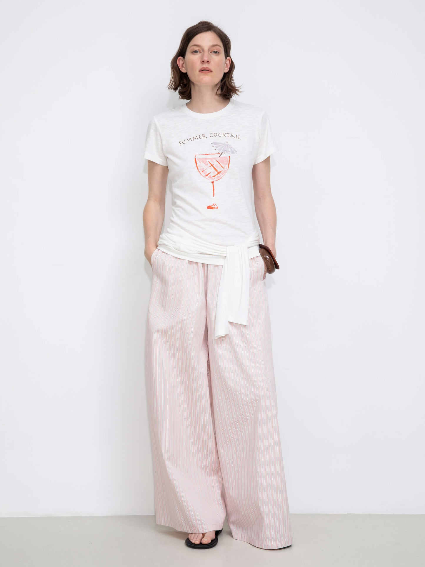 Printed Casual Short-Sleeve Top