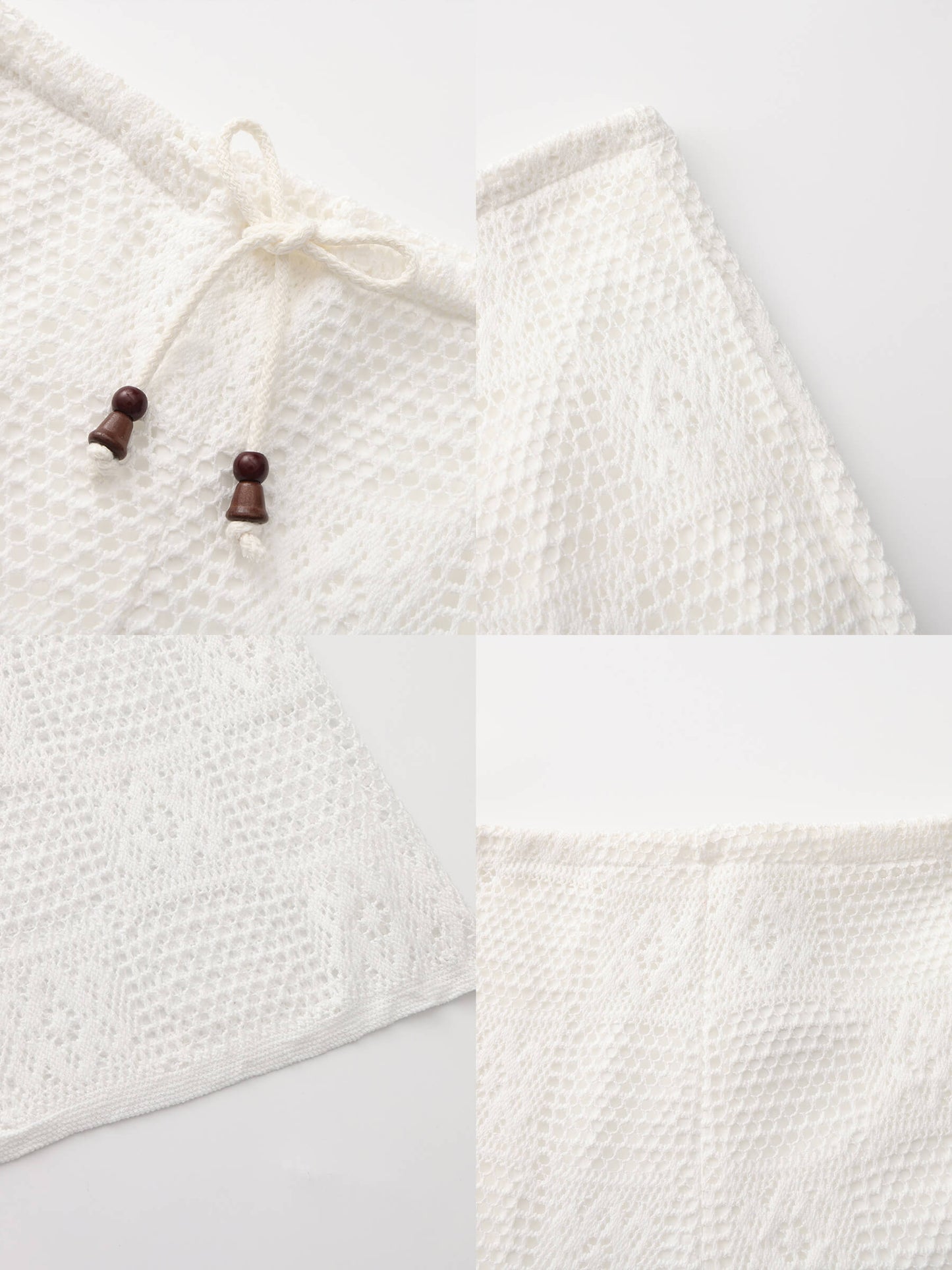 Crochet Knit Hollow-Out Trousers
