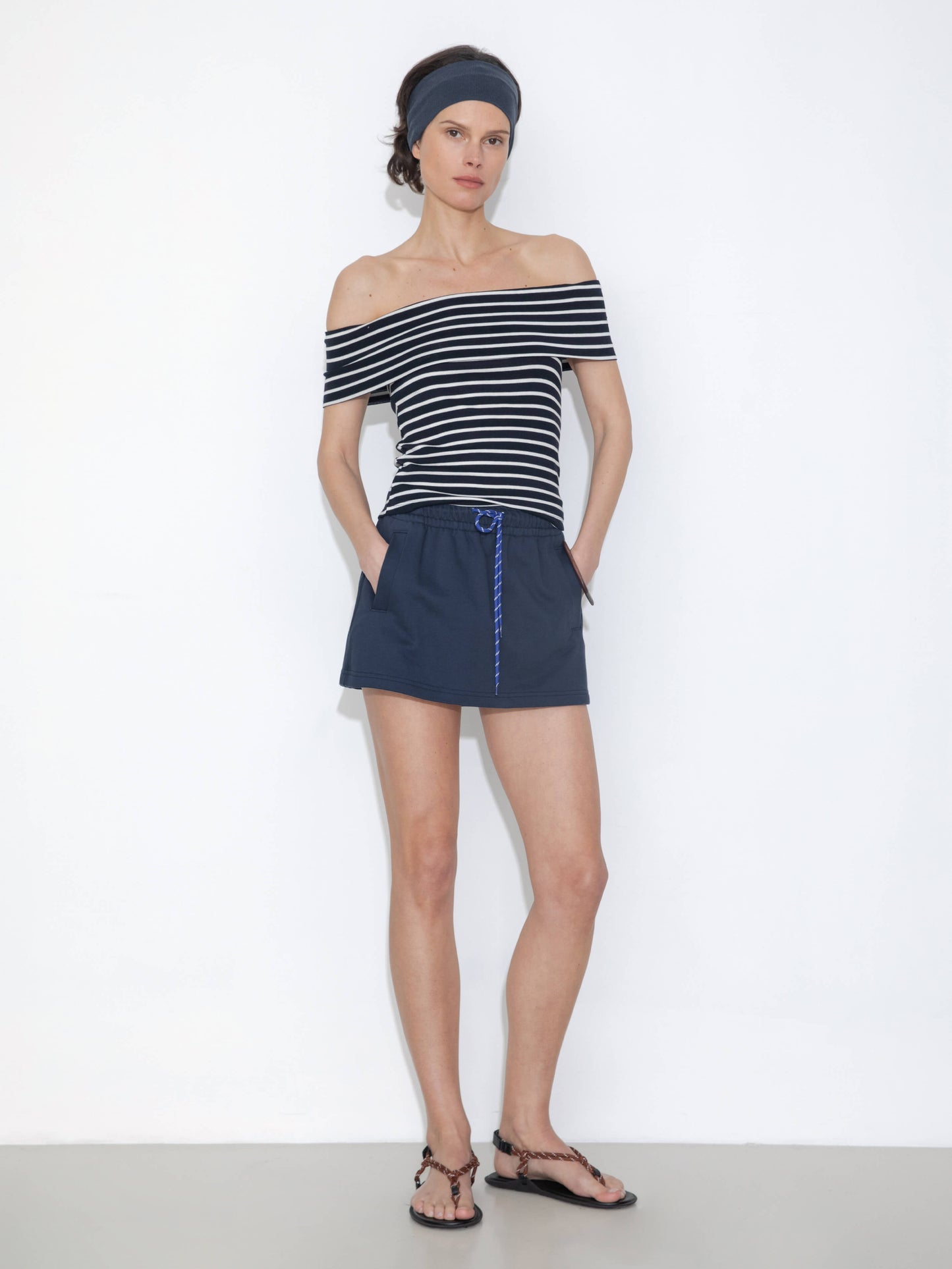 Mini Wrap 100% Cotton Skirt