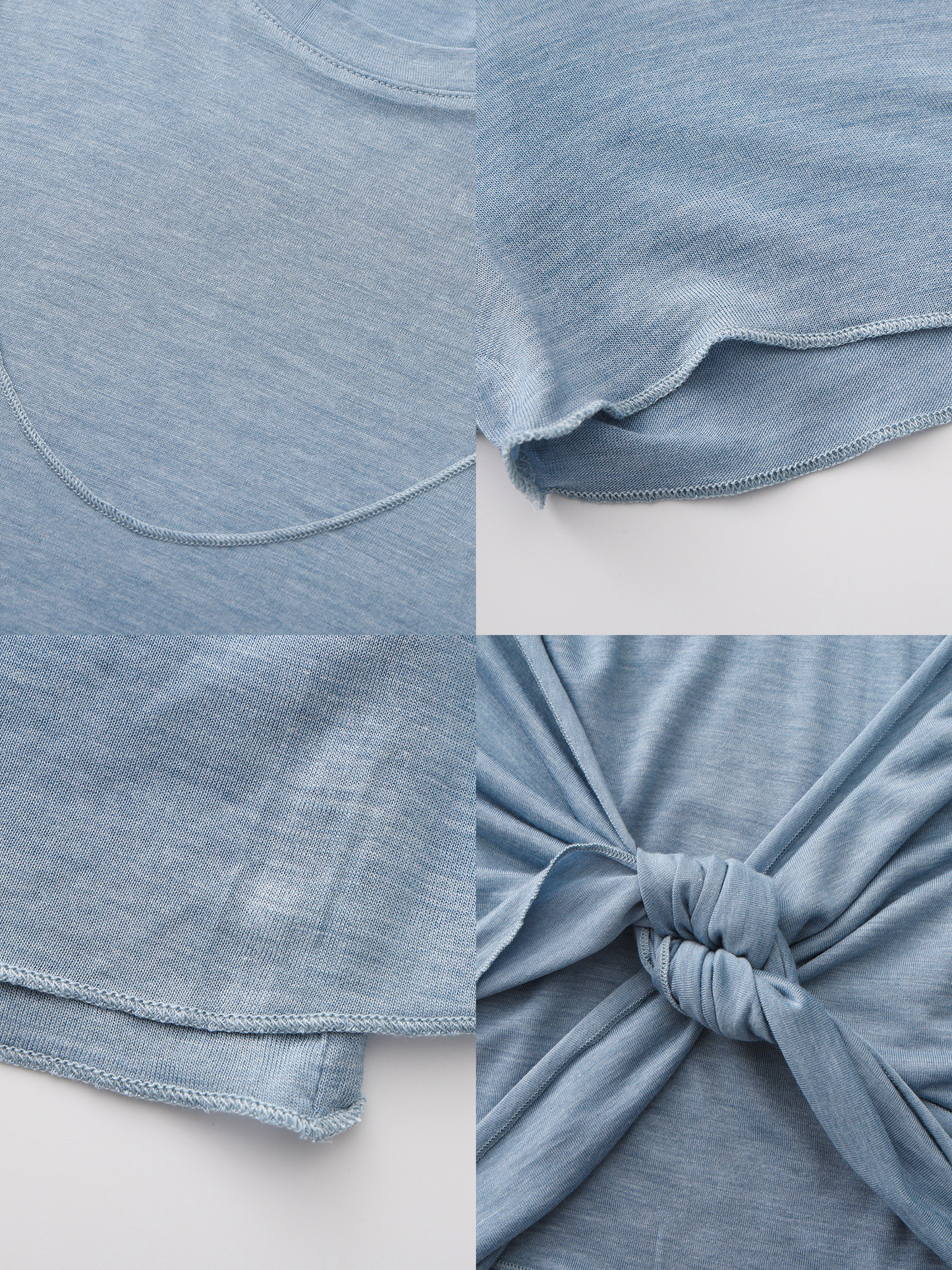 Convertible Layered Short-Sleeve T-Shirt