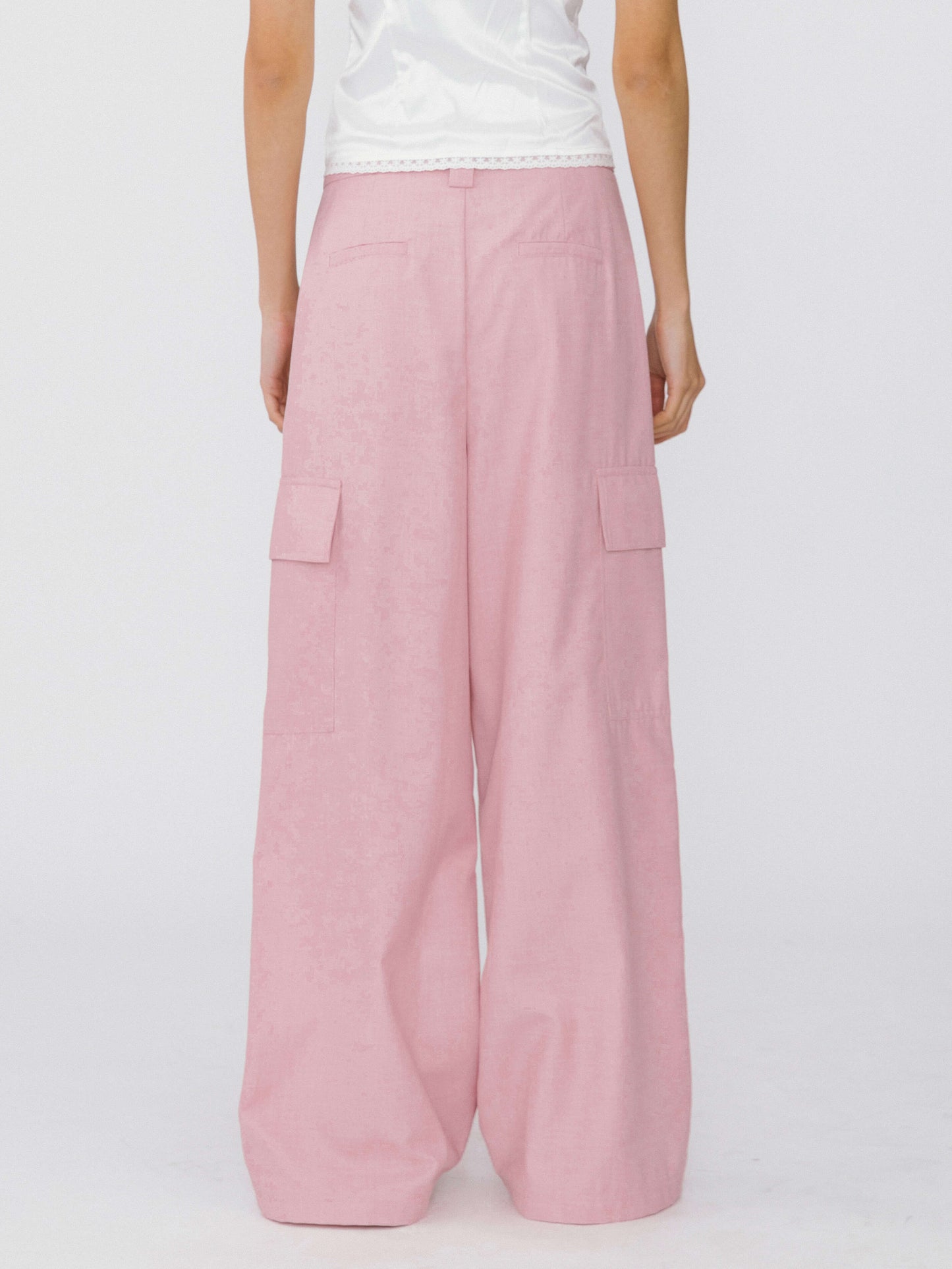 Straight Leg Cargo Trousers