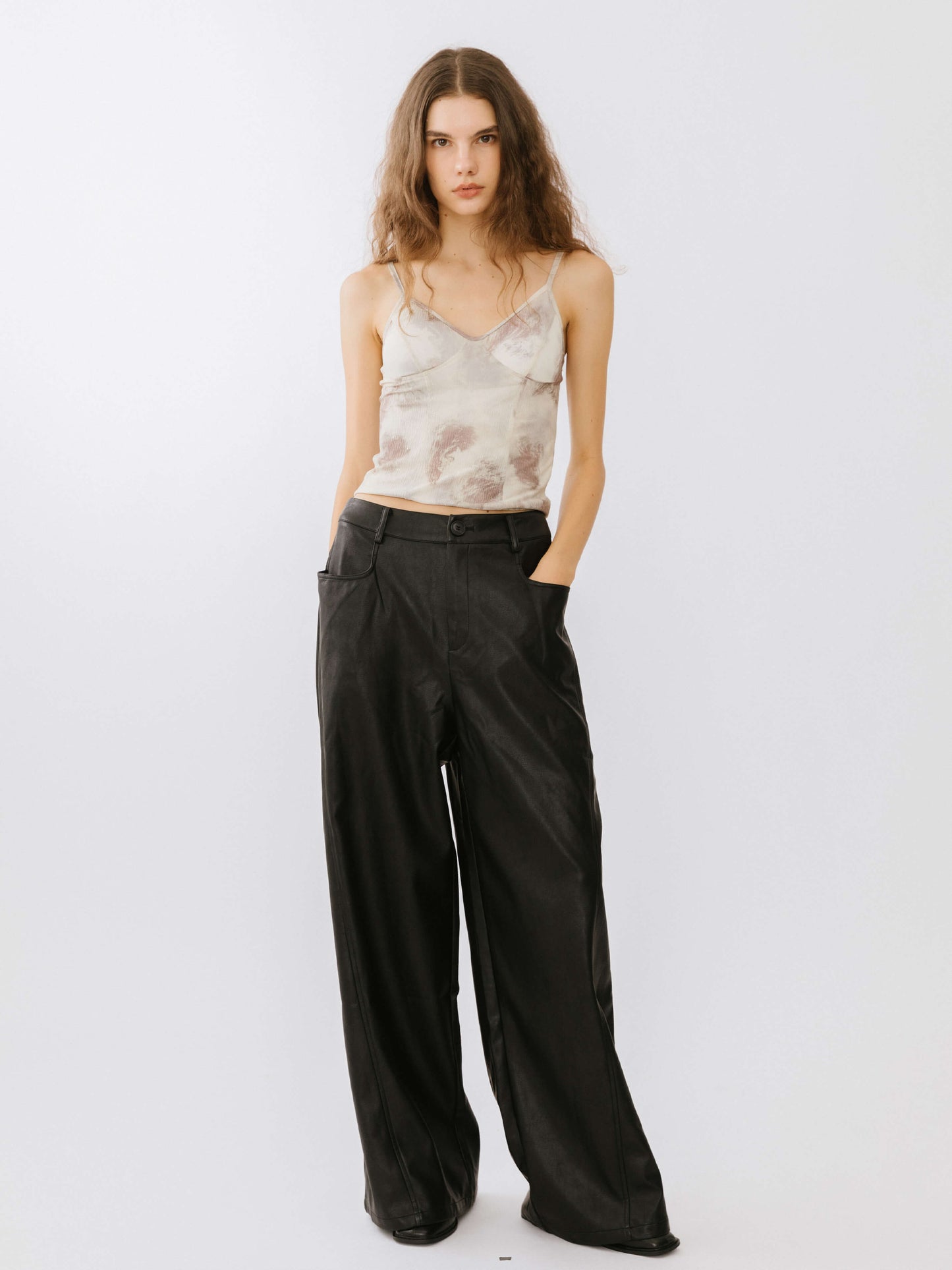 Baggy Wide Leg Trousers
