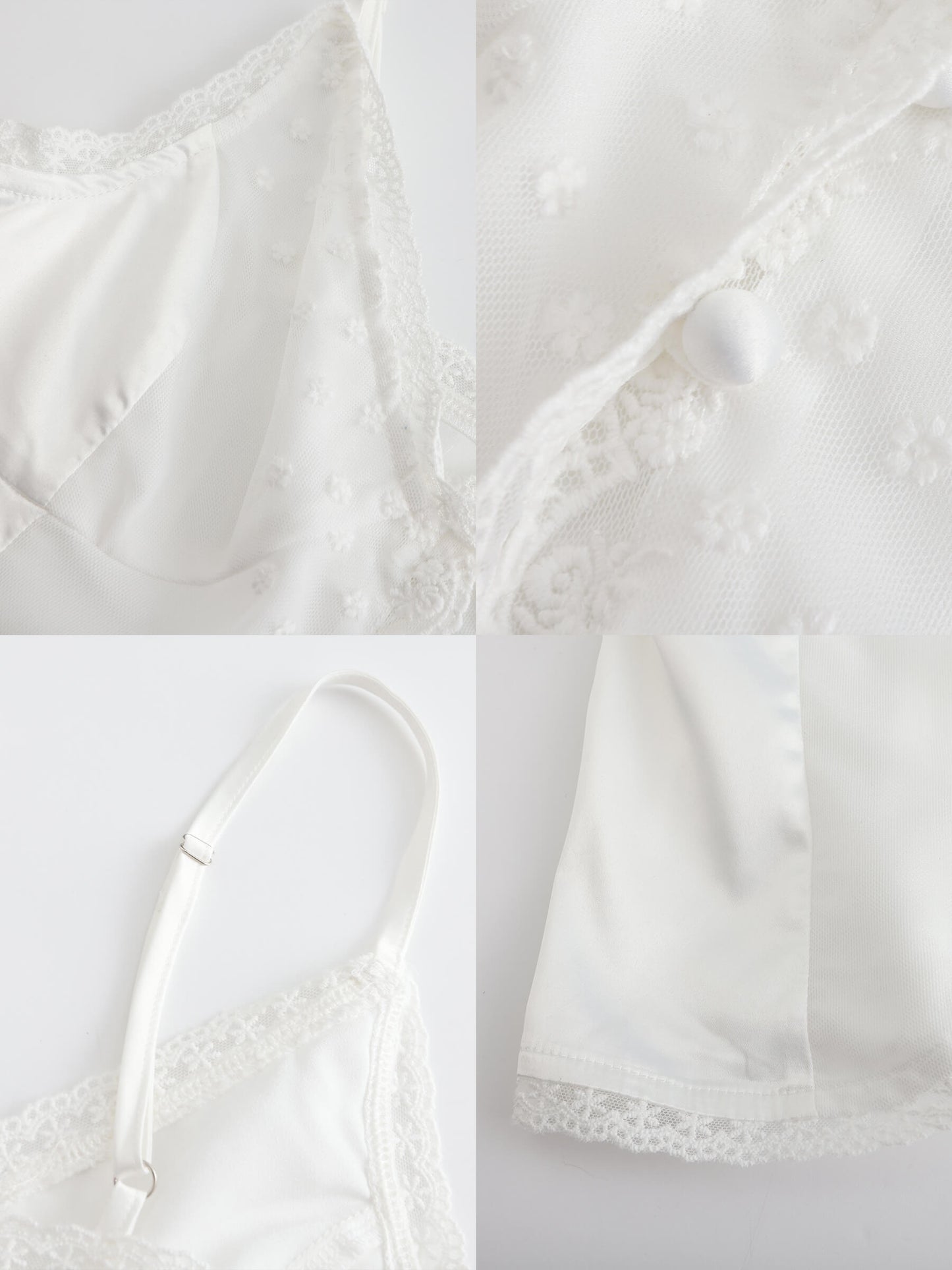 Embroidered lace Tank Top