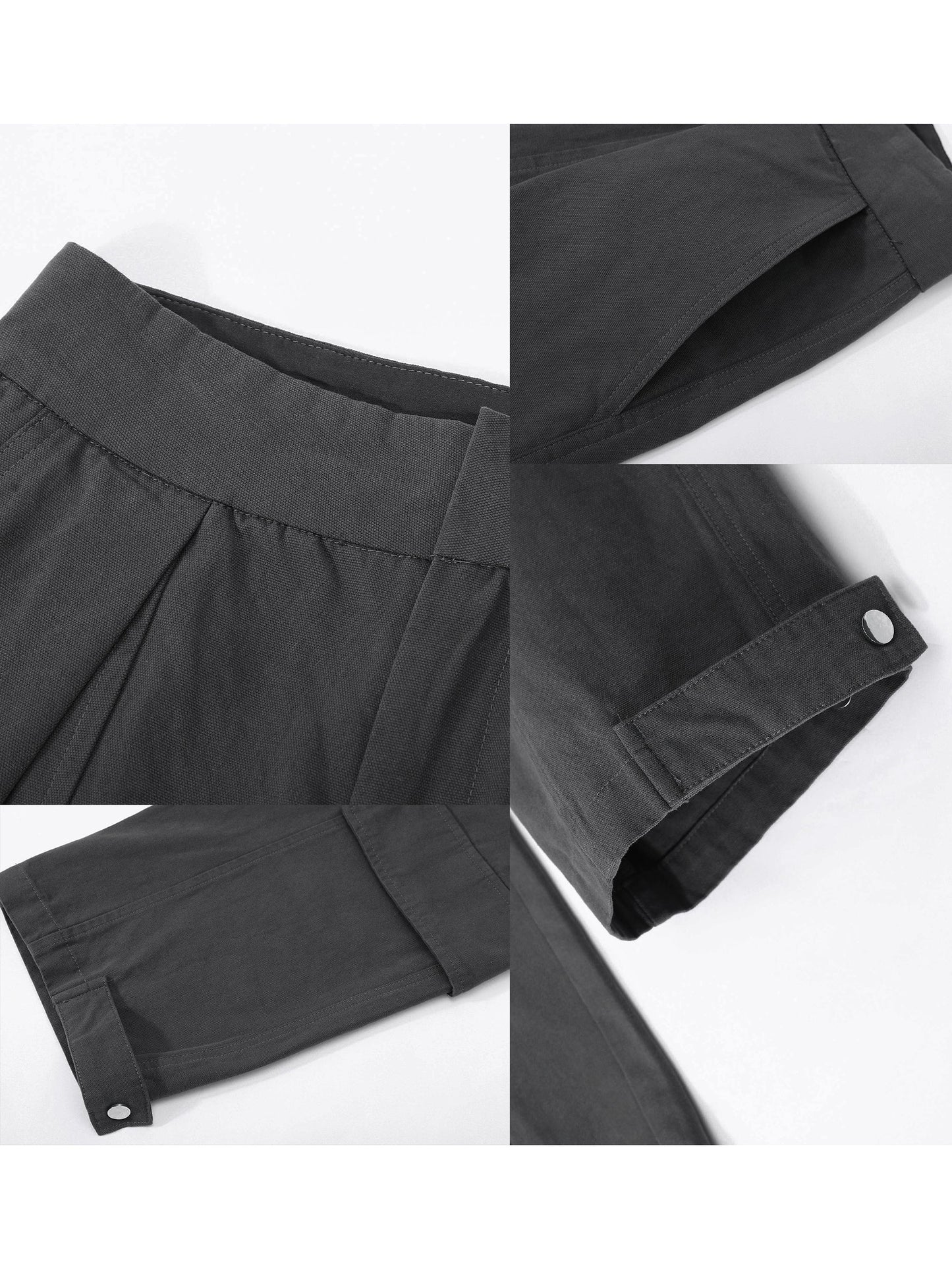 Pleat Cargo Trousers