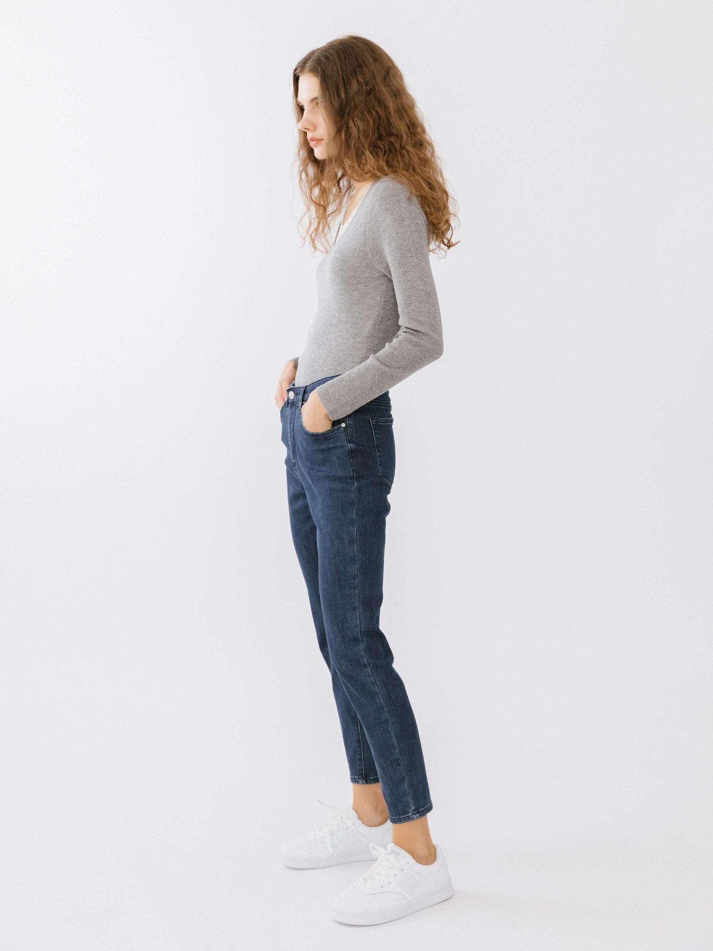 High Waist Skinny Fit Jeans