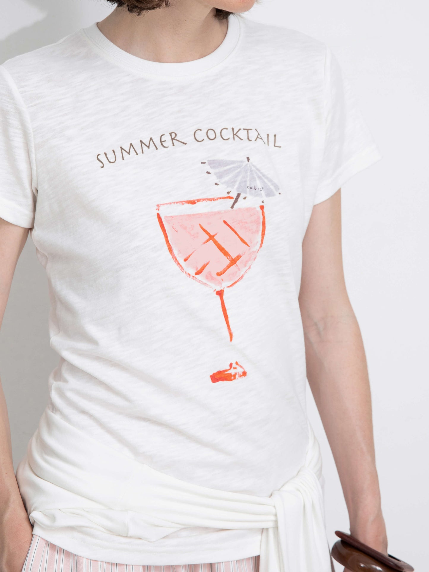 Printed Casual Short-Sleeve Top