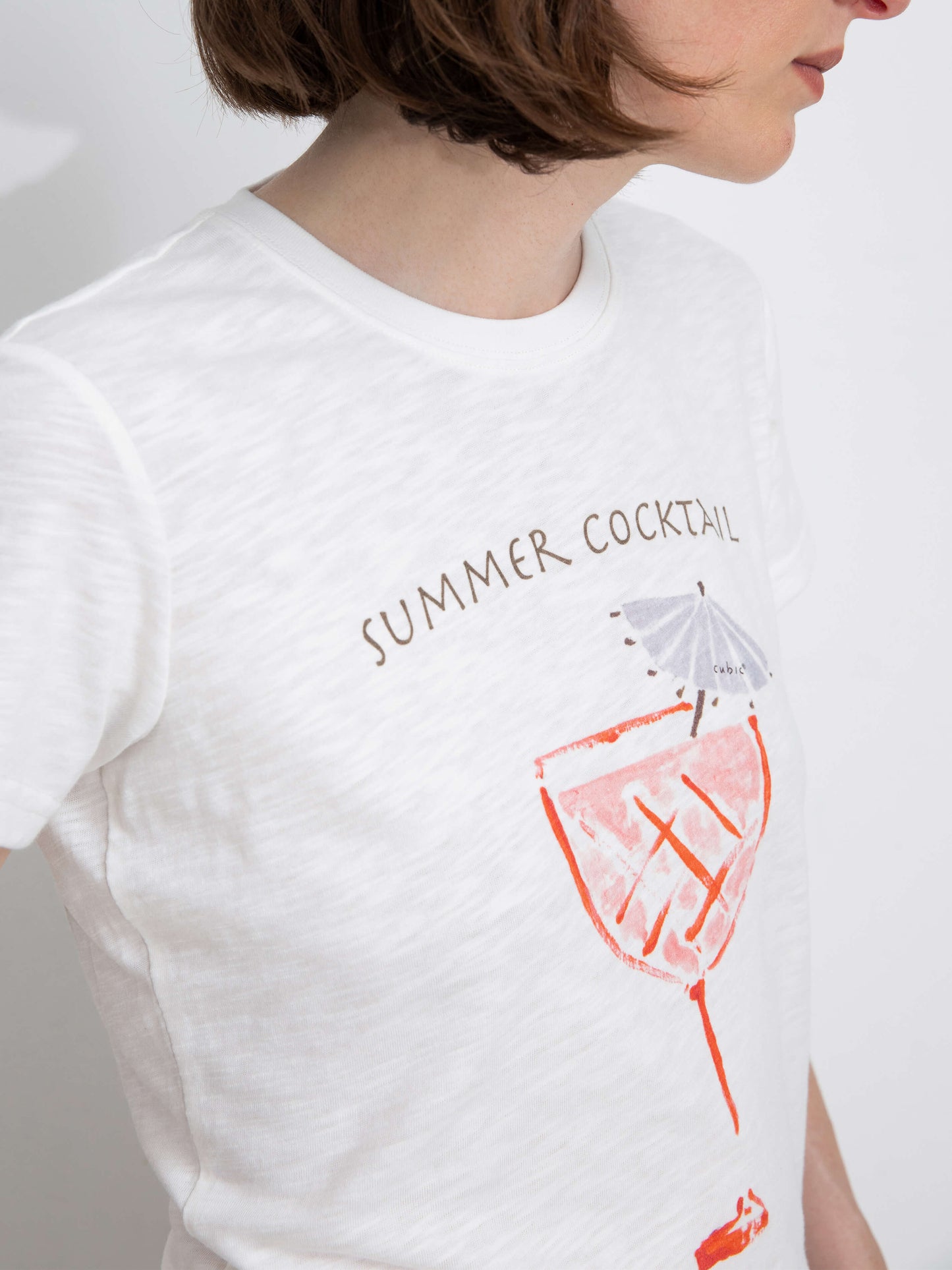 Printed Casual Short-Sleeve Top