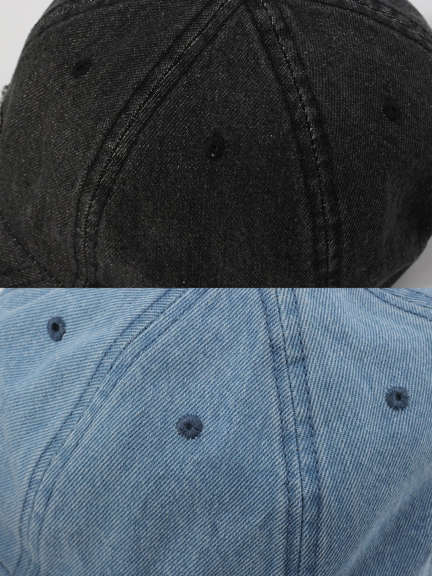 Denim Cubic Cap