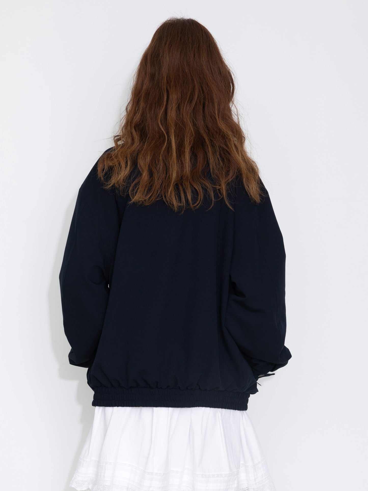 Reversible Jacket with Color-Block Collar