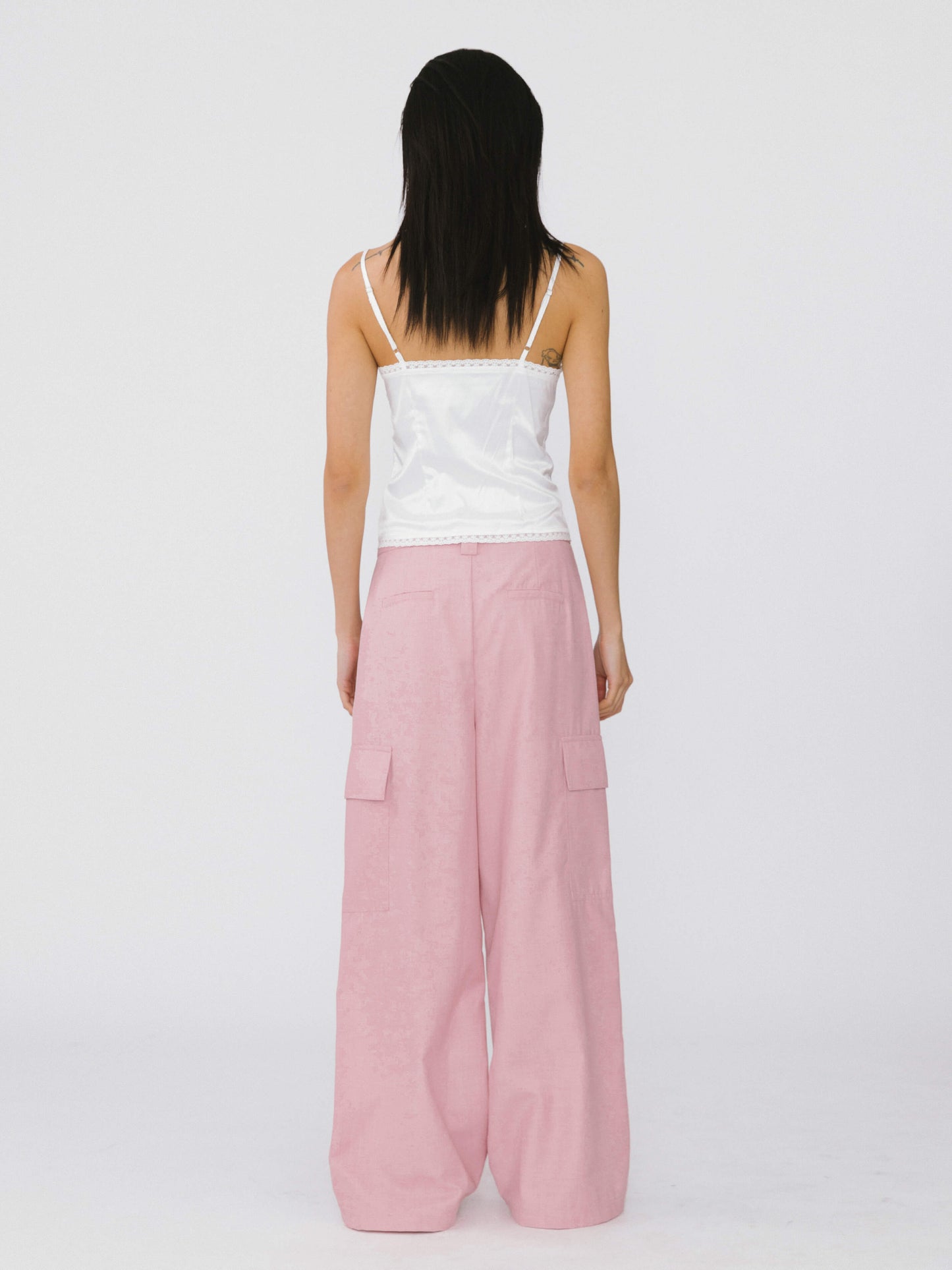 Straight Leg Cargo Trousers