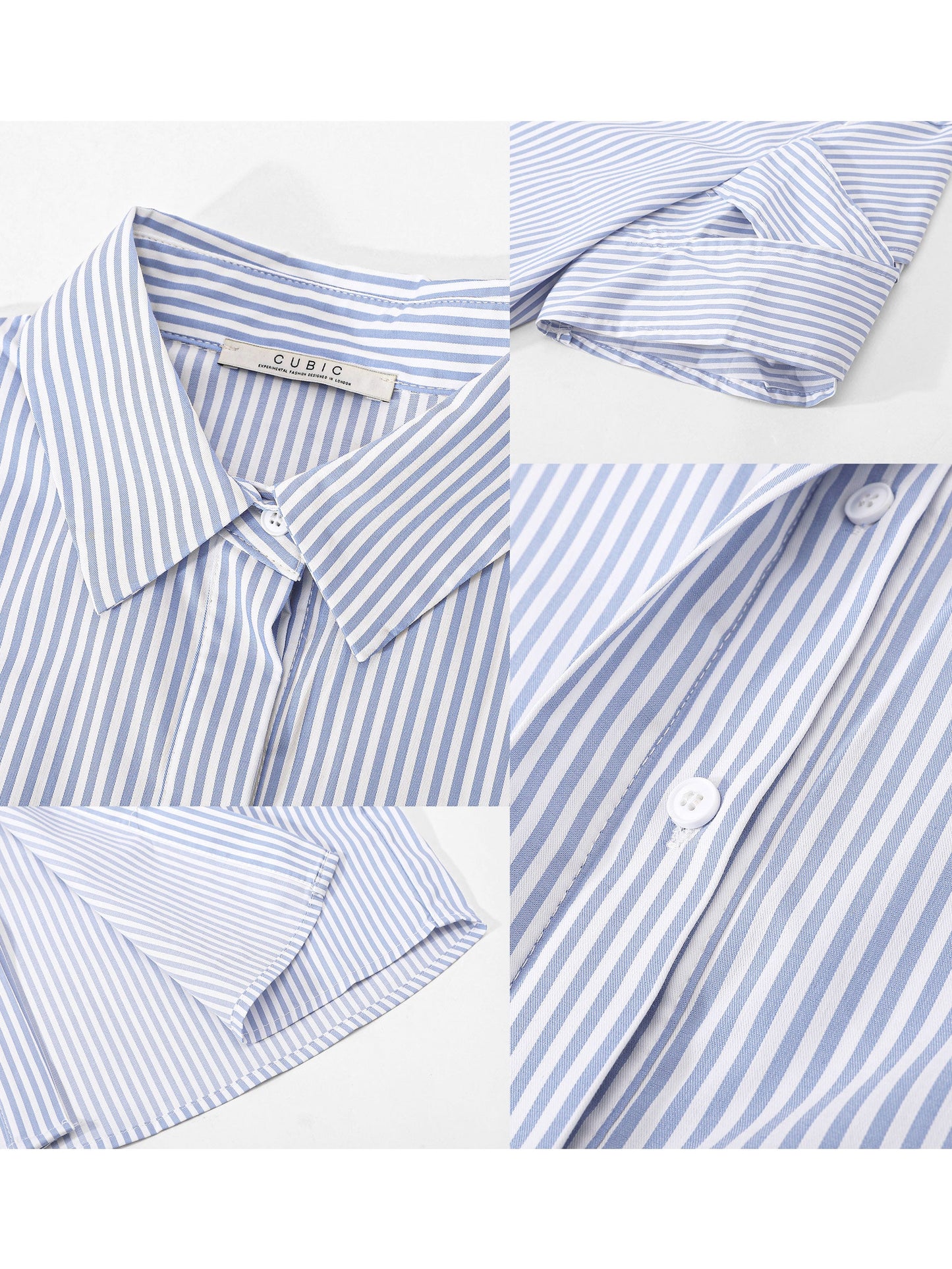 Pinstriped Short Sleeved Shirt