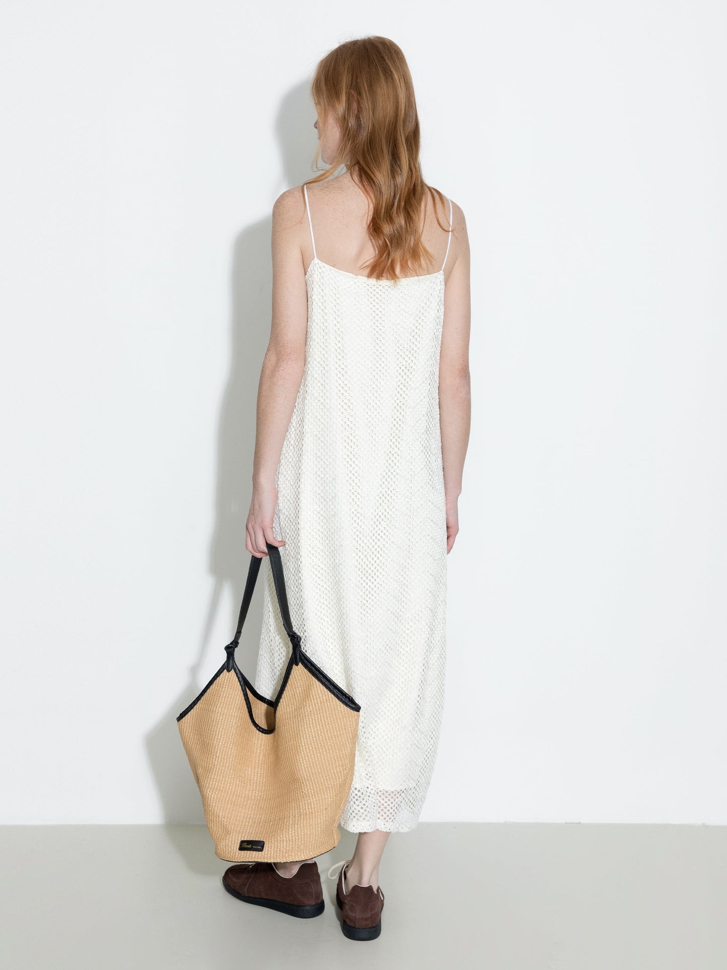 Lace Hollow Out A-Line Sling Dress