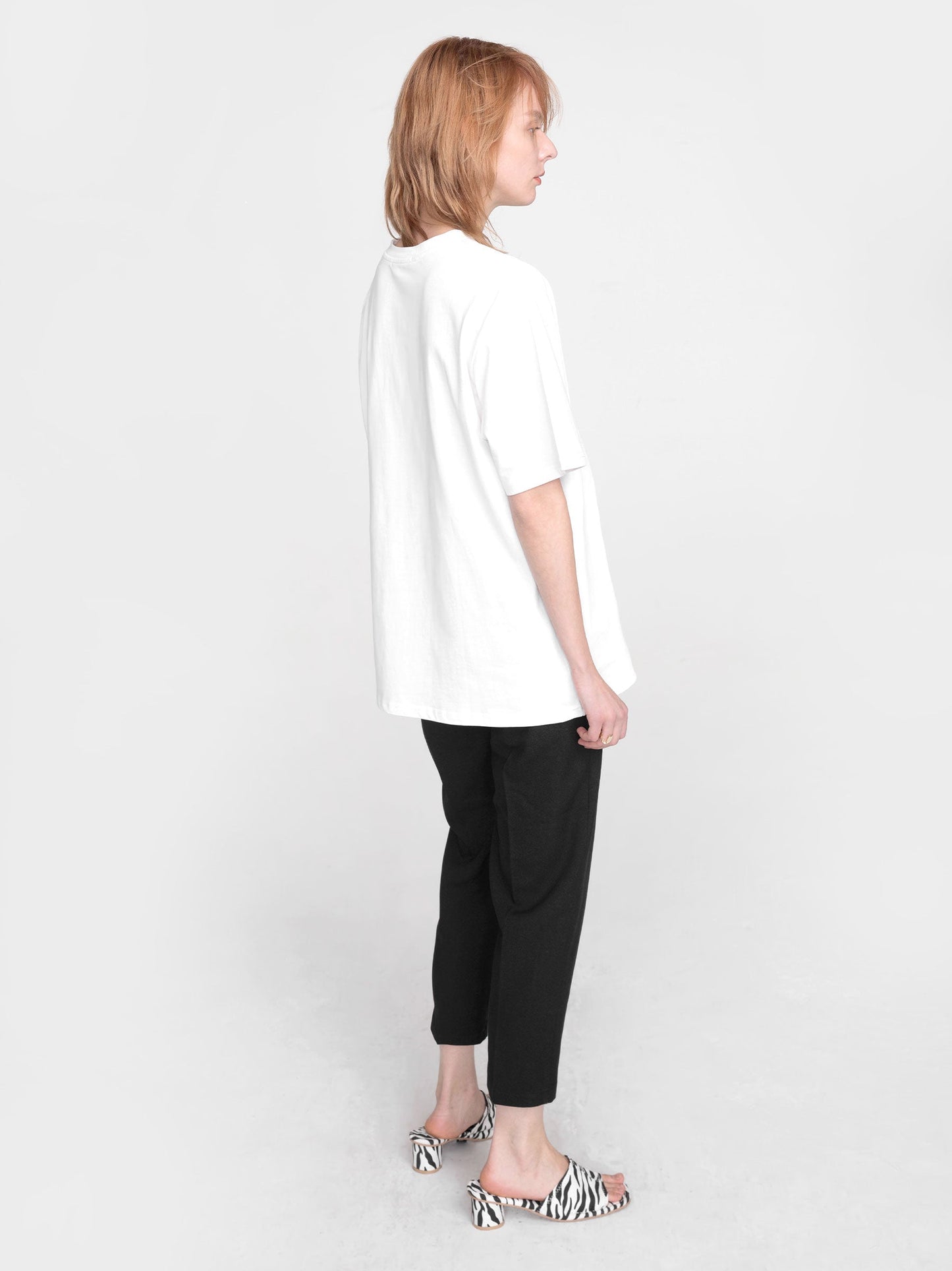 CUBIC Women's Cropped Cigarette Pants