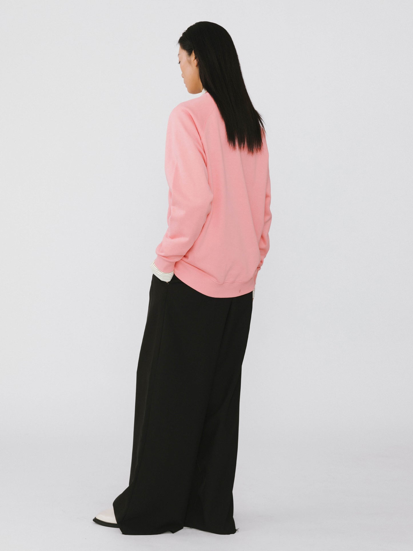 Round Neck Printed Sweatshirt