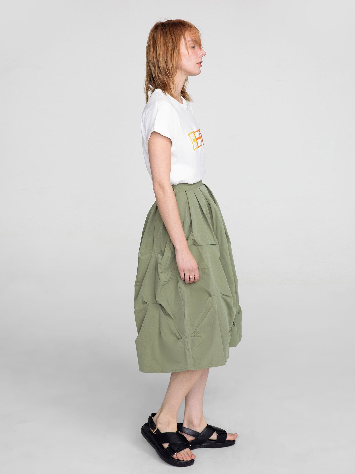 CUBIC Women's A-line Round Skirt