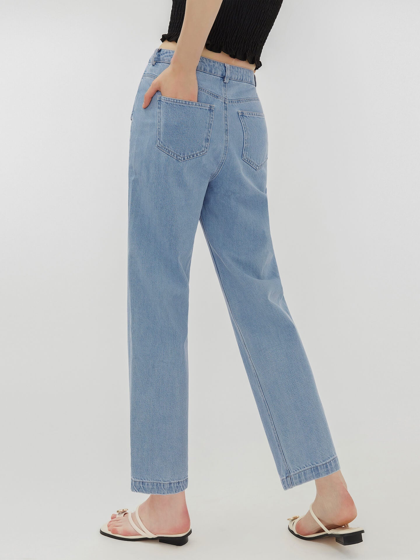 Slim Fit Tapered Jeans