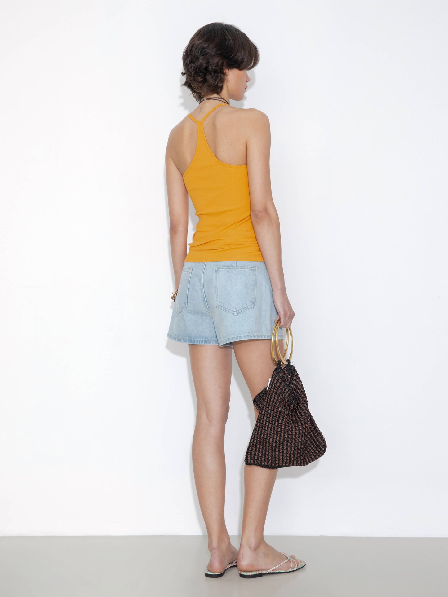 High-Waisted Ultra-Short Casual Shorts