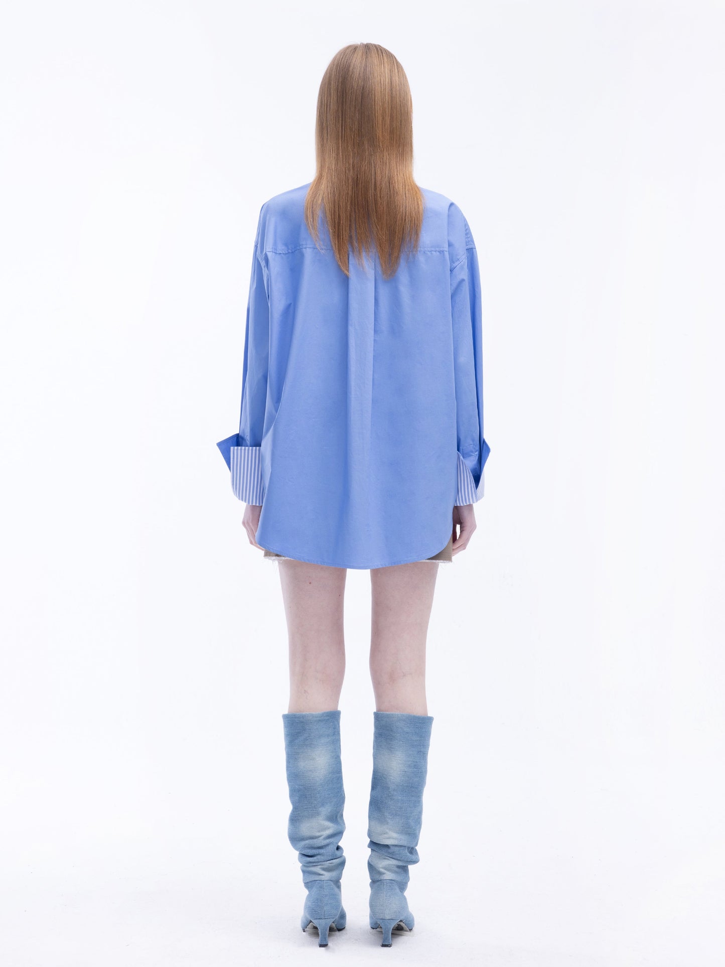 Classic Shirt with Turn-Up Cuffs