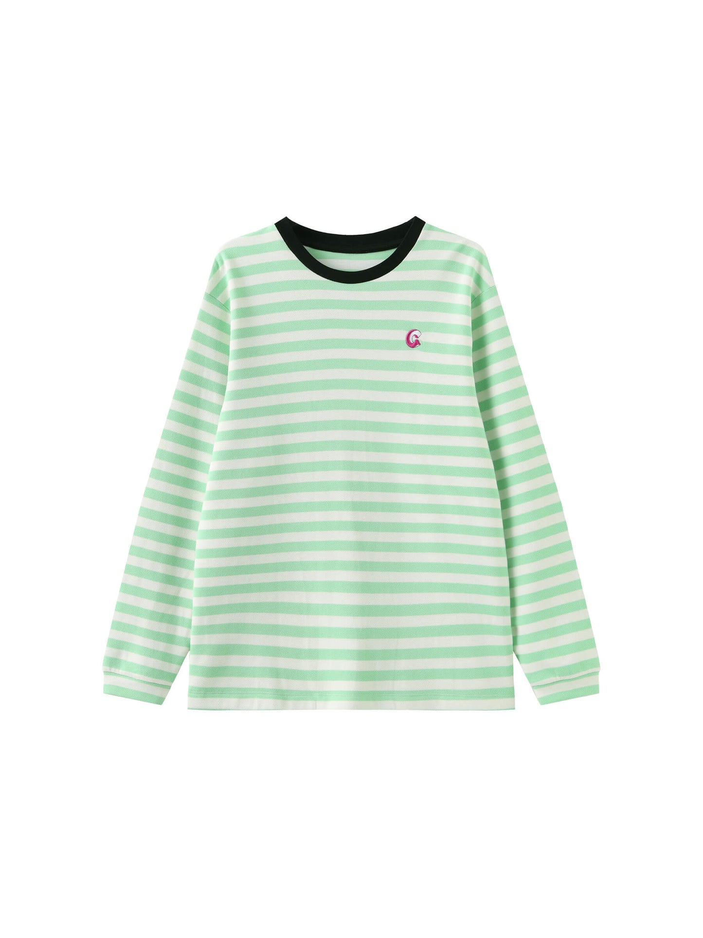 Oversized Striped Long Sleeve Top