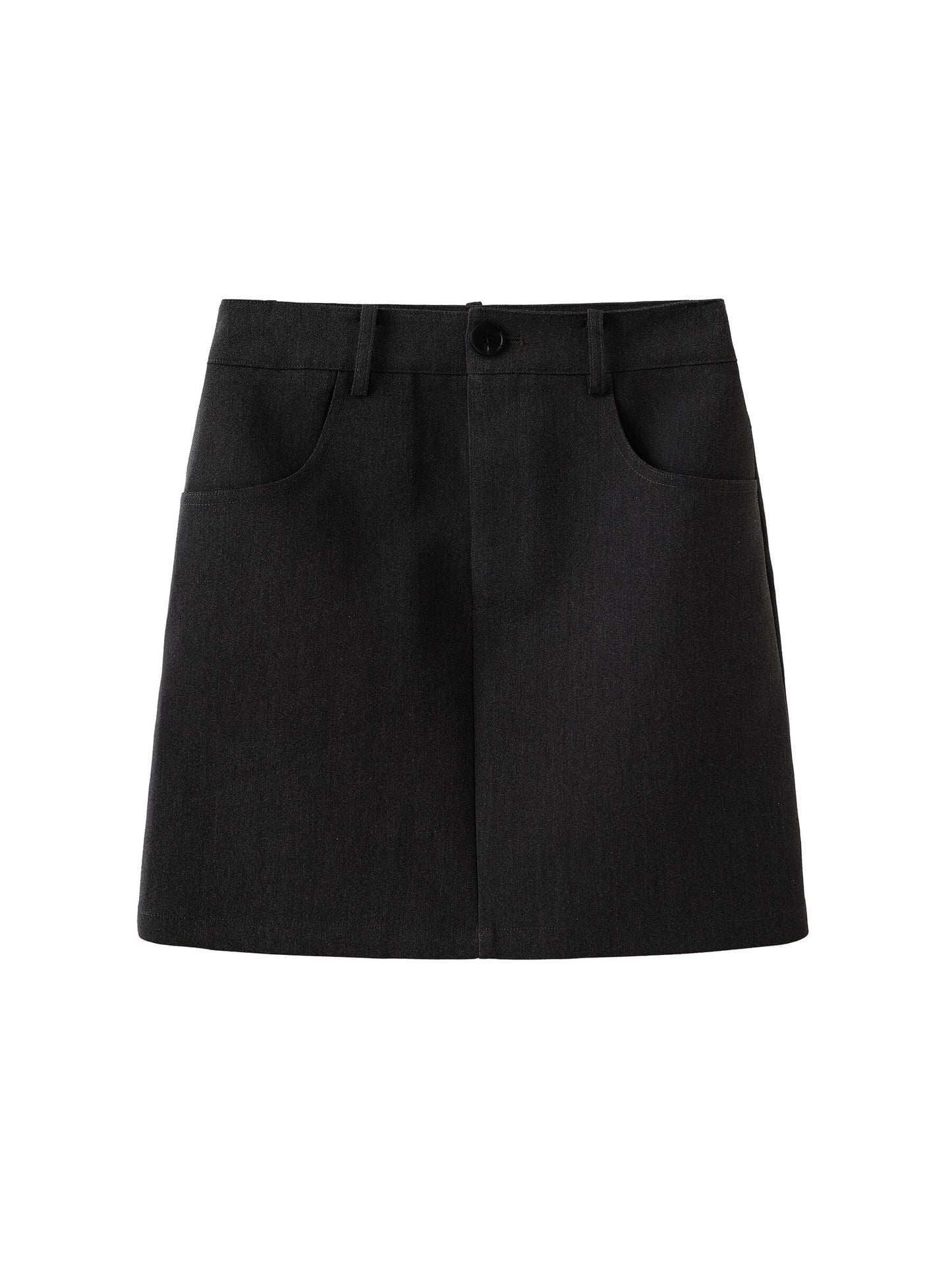 Heart Patch Tailored Mini Skirt
