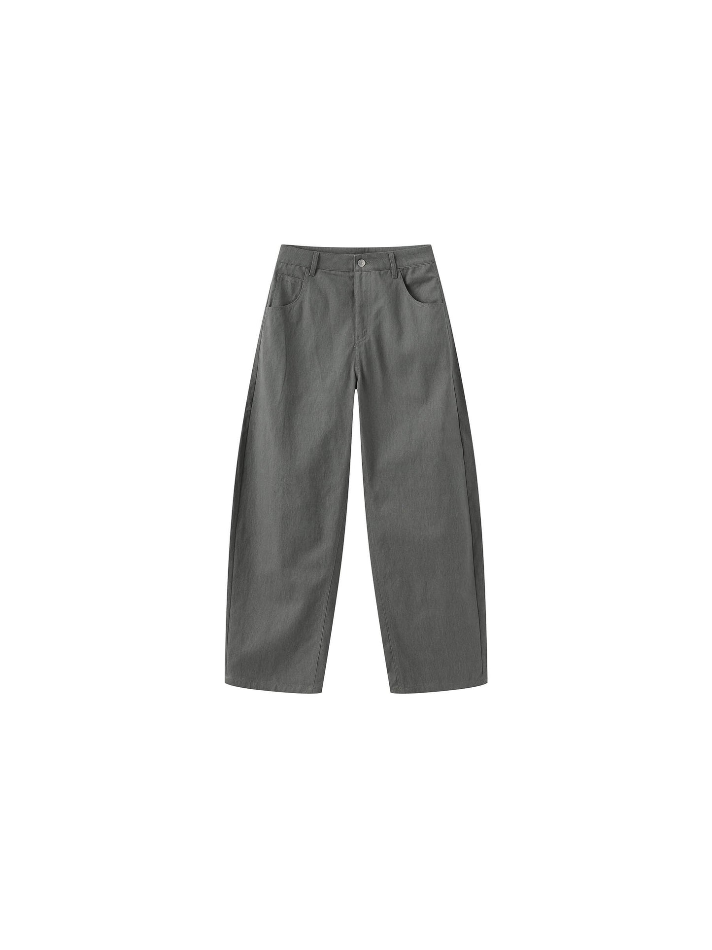 100% Cotton Draped Oversized Wide-Leg Casual Pants