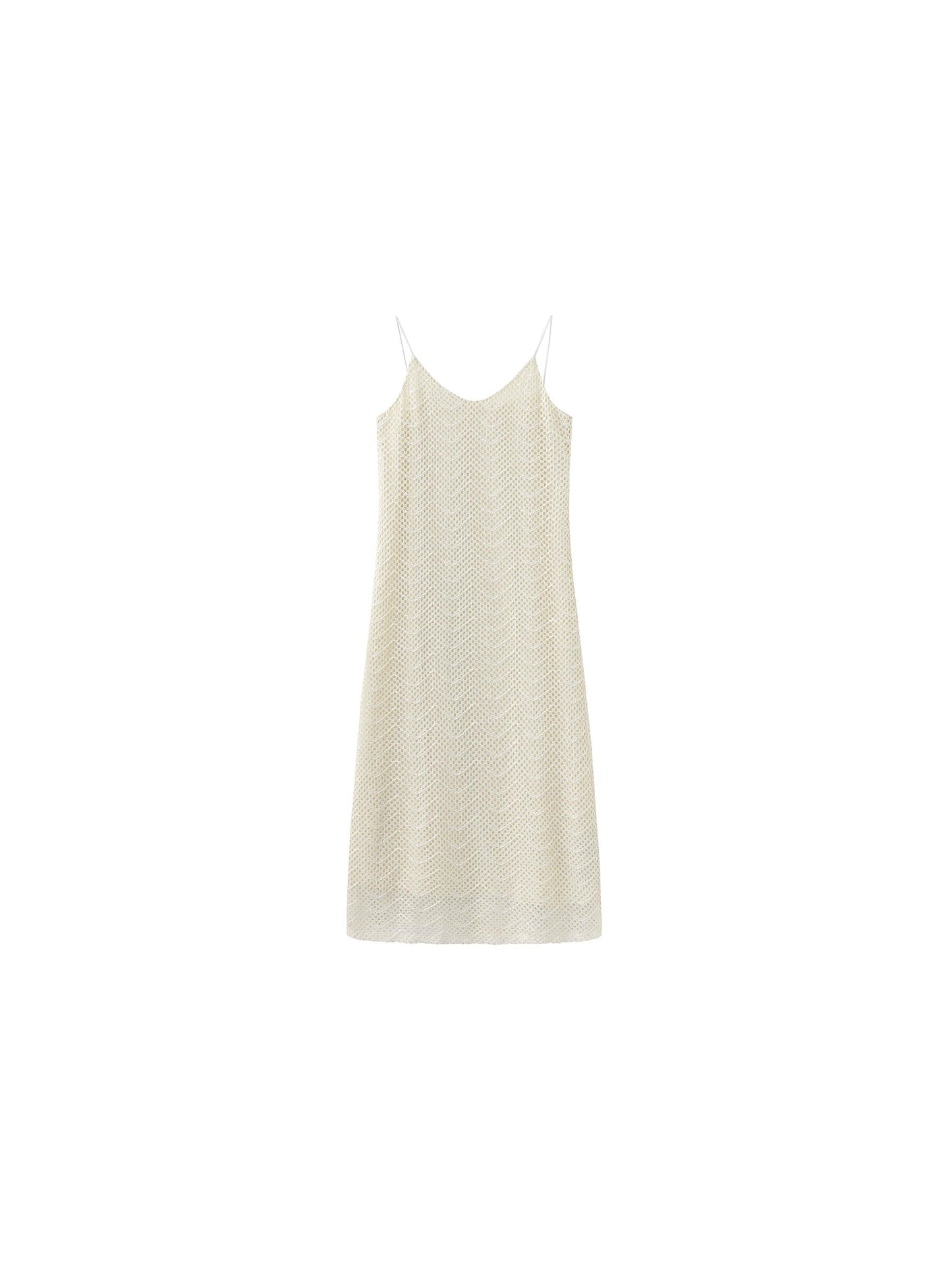 Lace Hollow Out A-Line Sling Dress