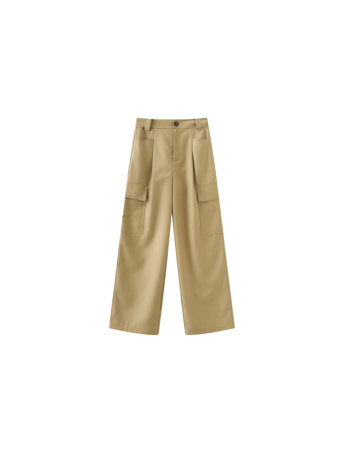 Straight Leg Cargo Trousers