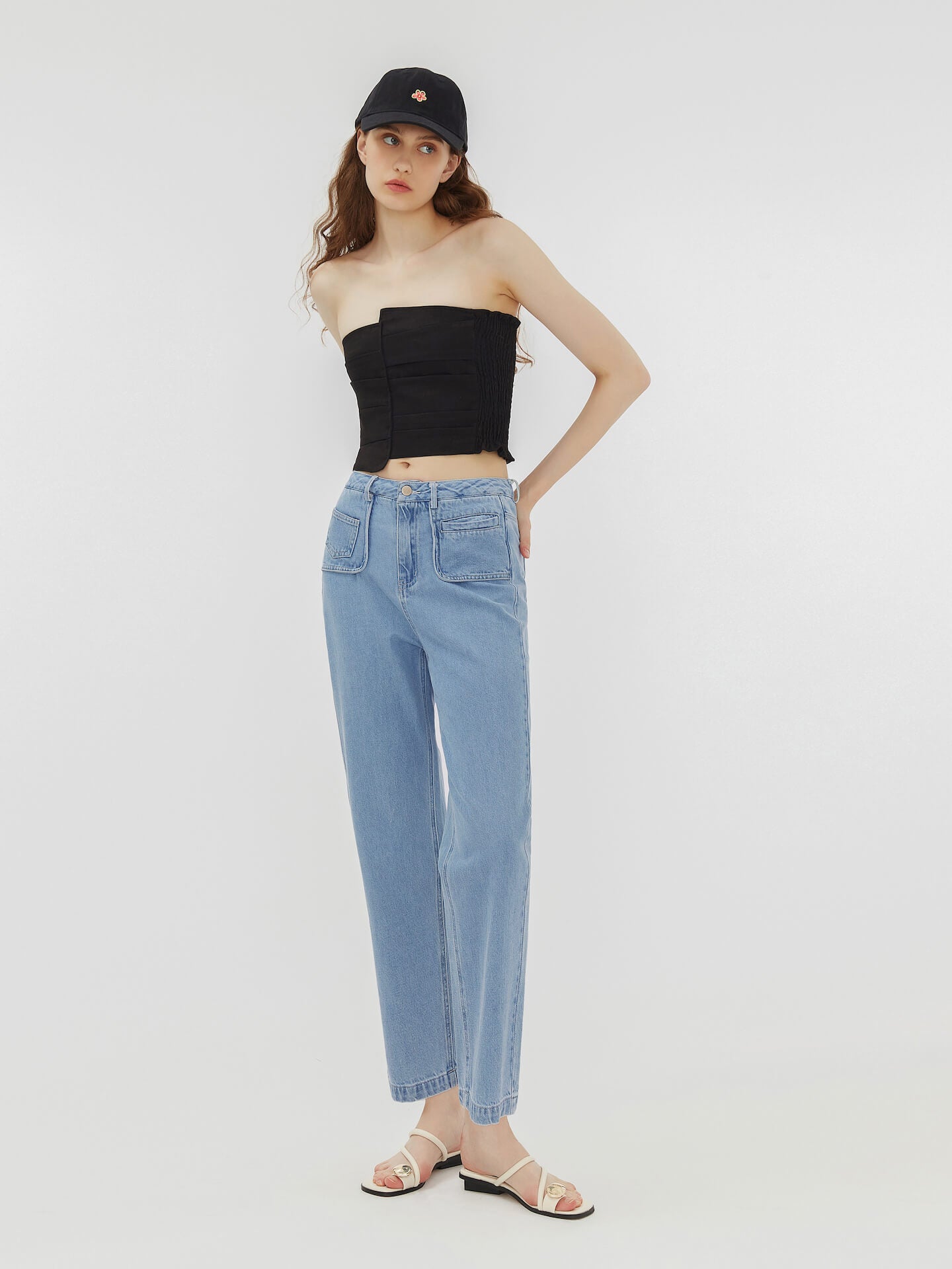 Slim Fit Tapered Jeans