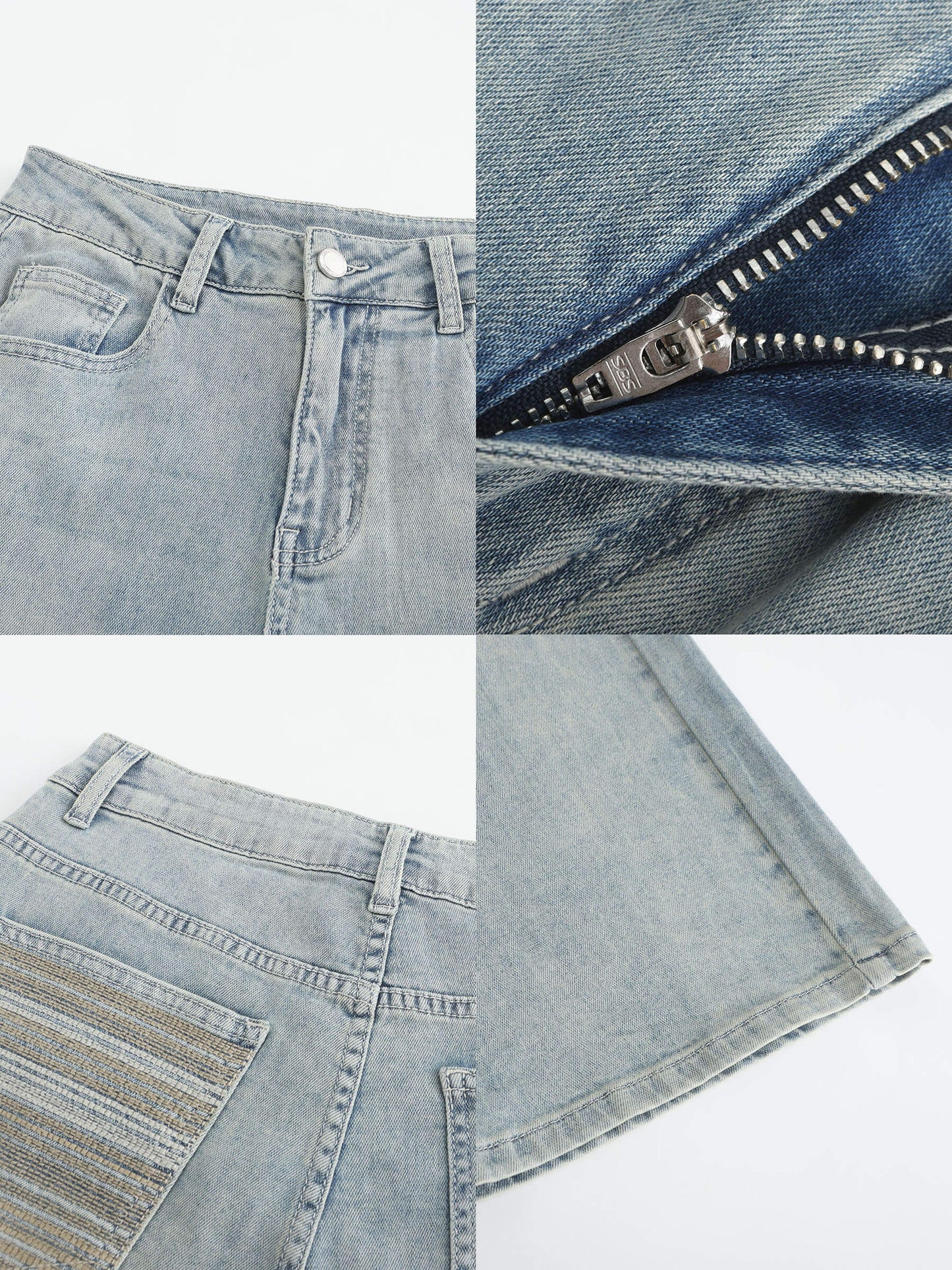 High Waisted Wide Leg Jeans