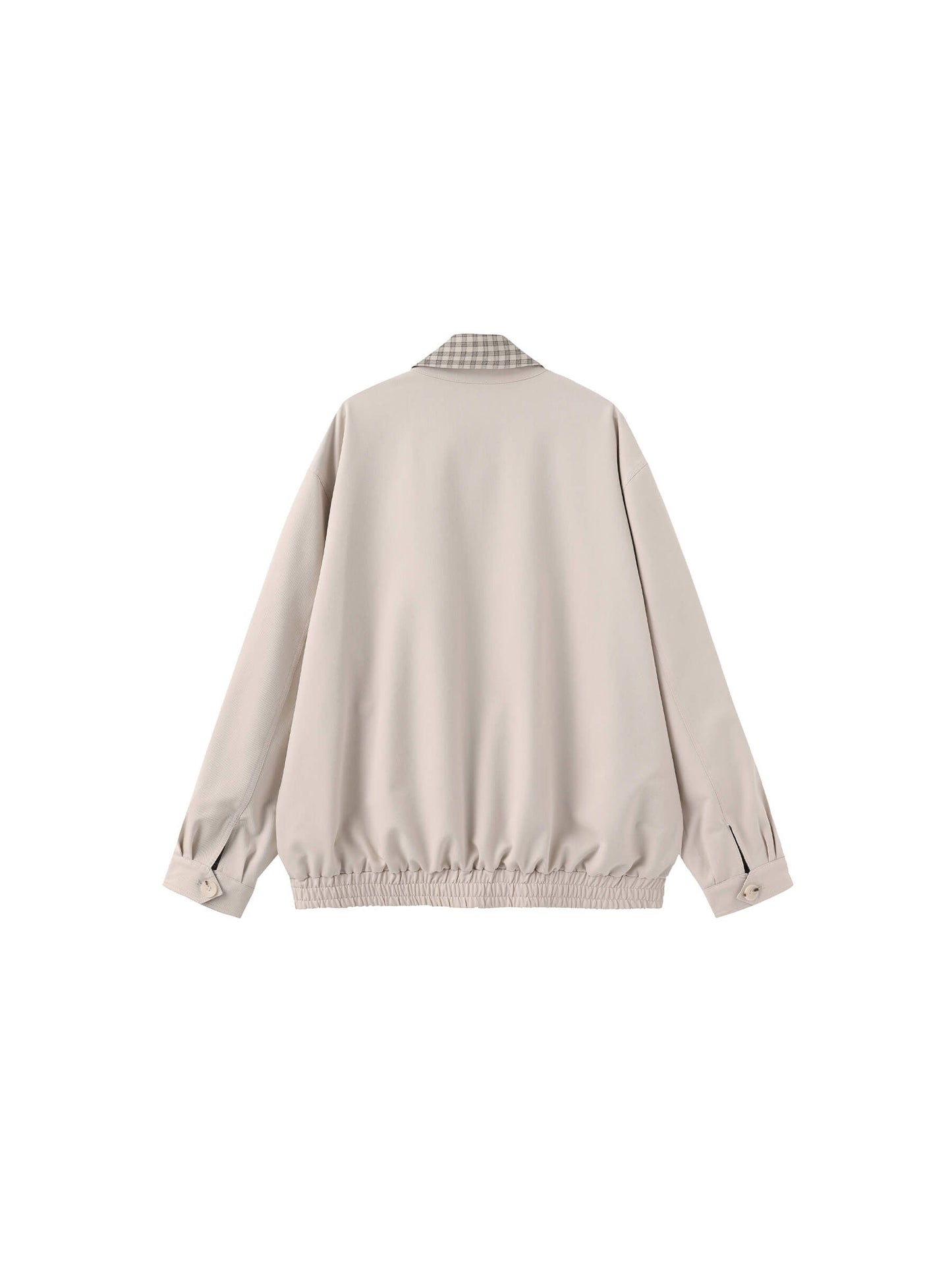 Reversible Jacket with Color-Block Collar