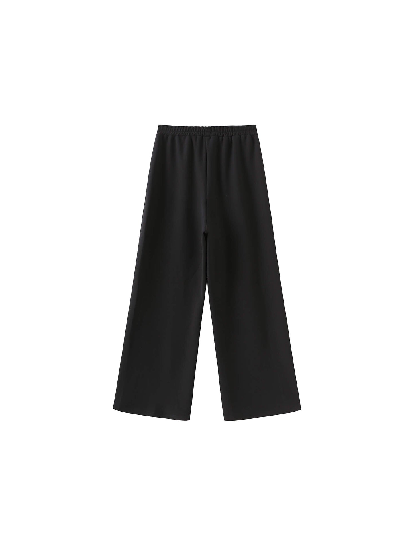 Double Drawstring Wide Leg Trousers