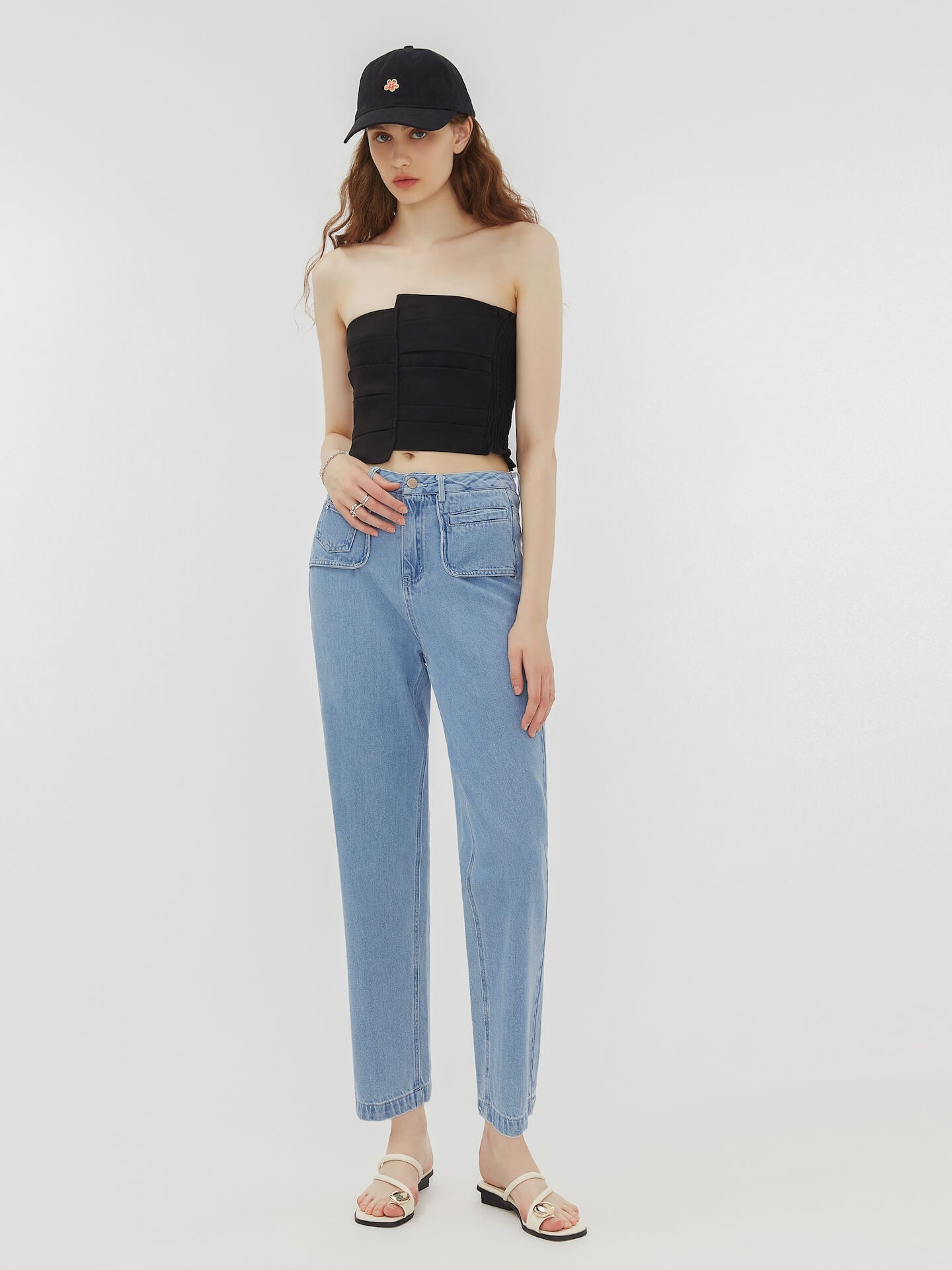Slim Fit Tapered Jeans