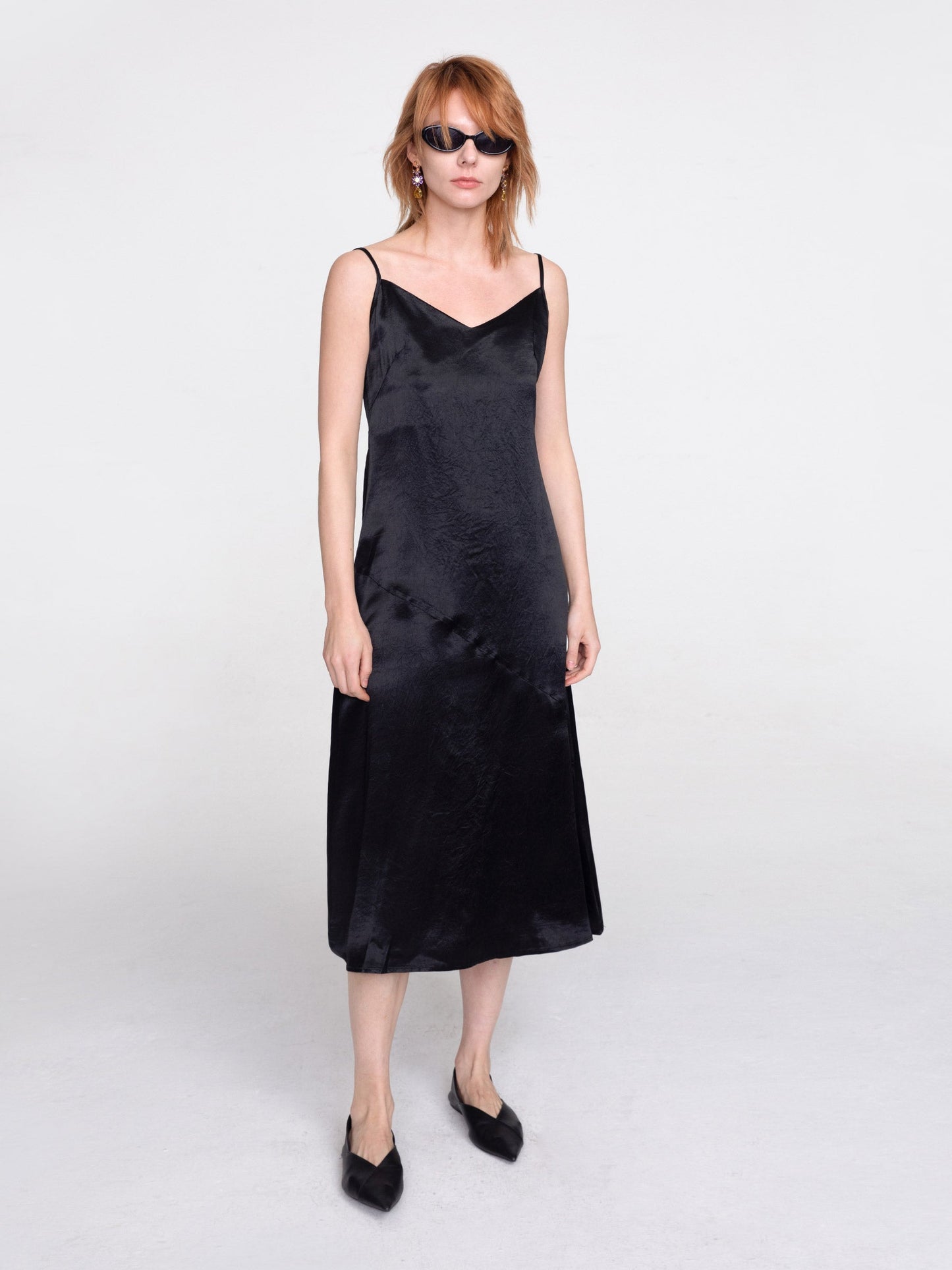 CUBIC Women's Asymmetric Sling Dress
