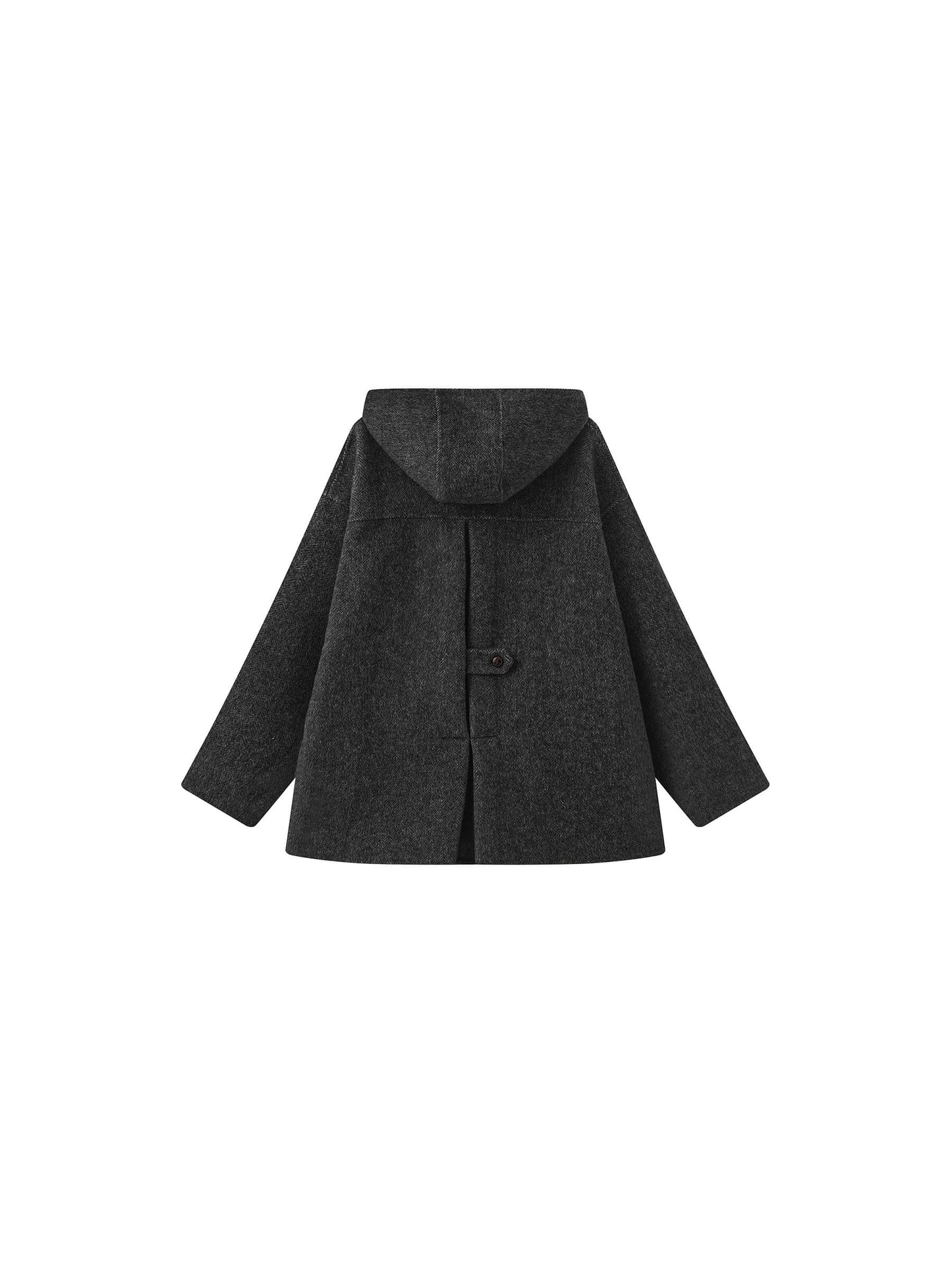 Tailored Coat with Sheep Wool Blend
