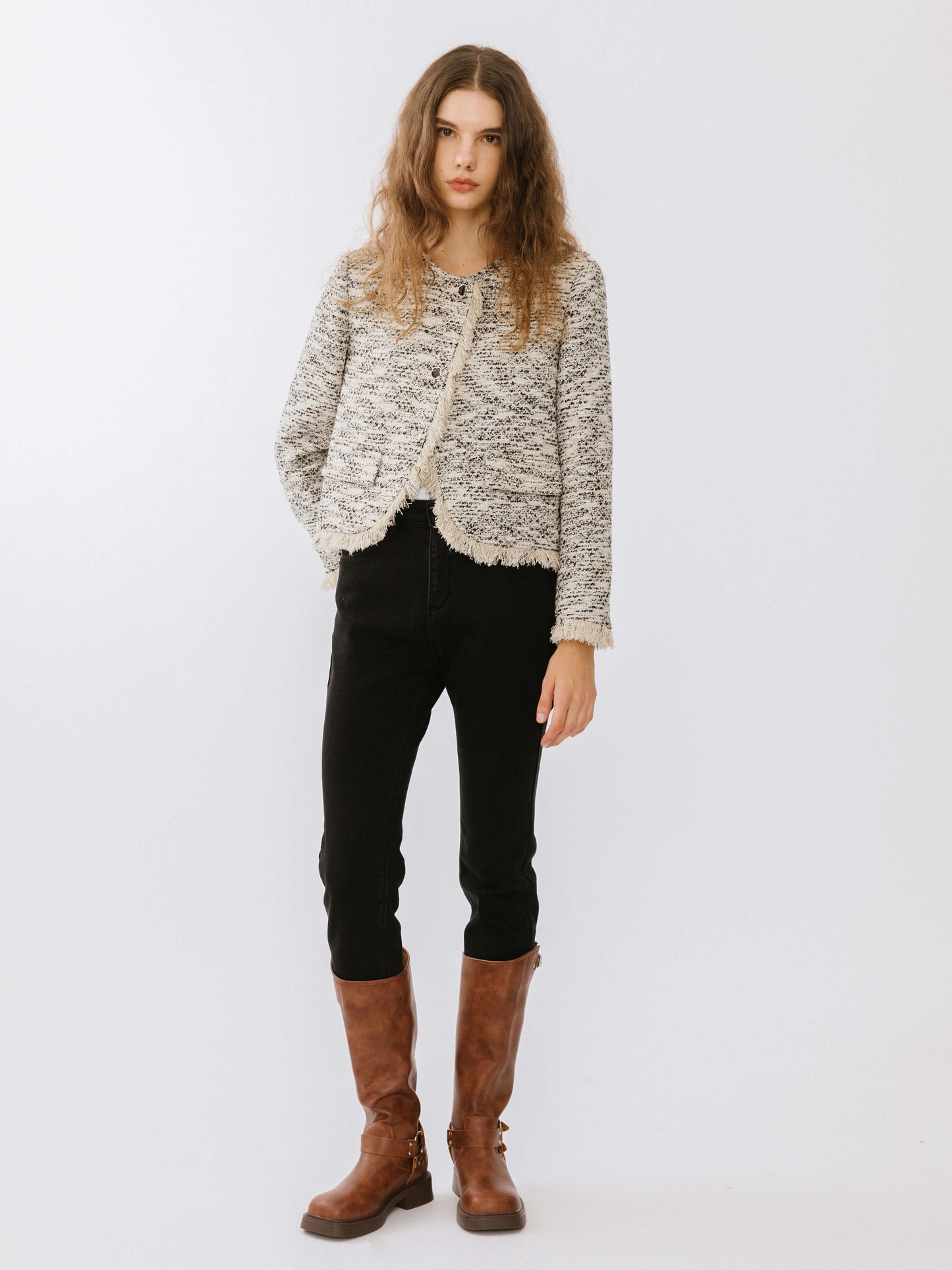 High Waist Skinny Fit Jeans