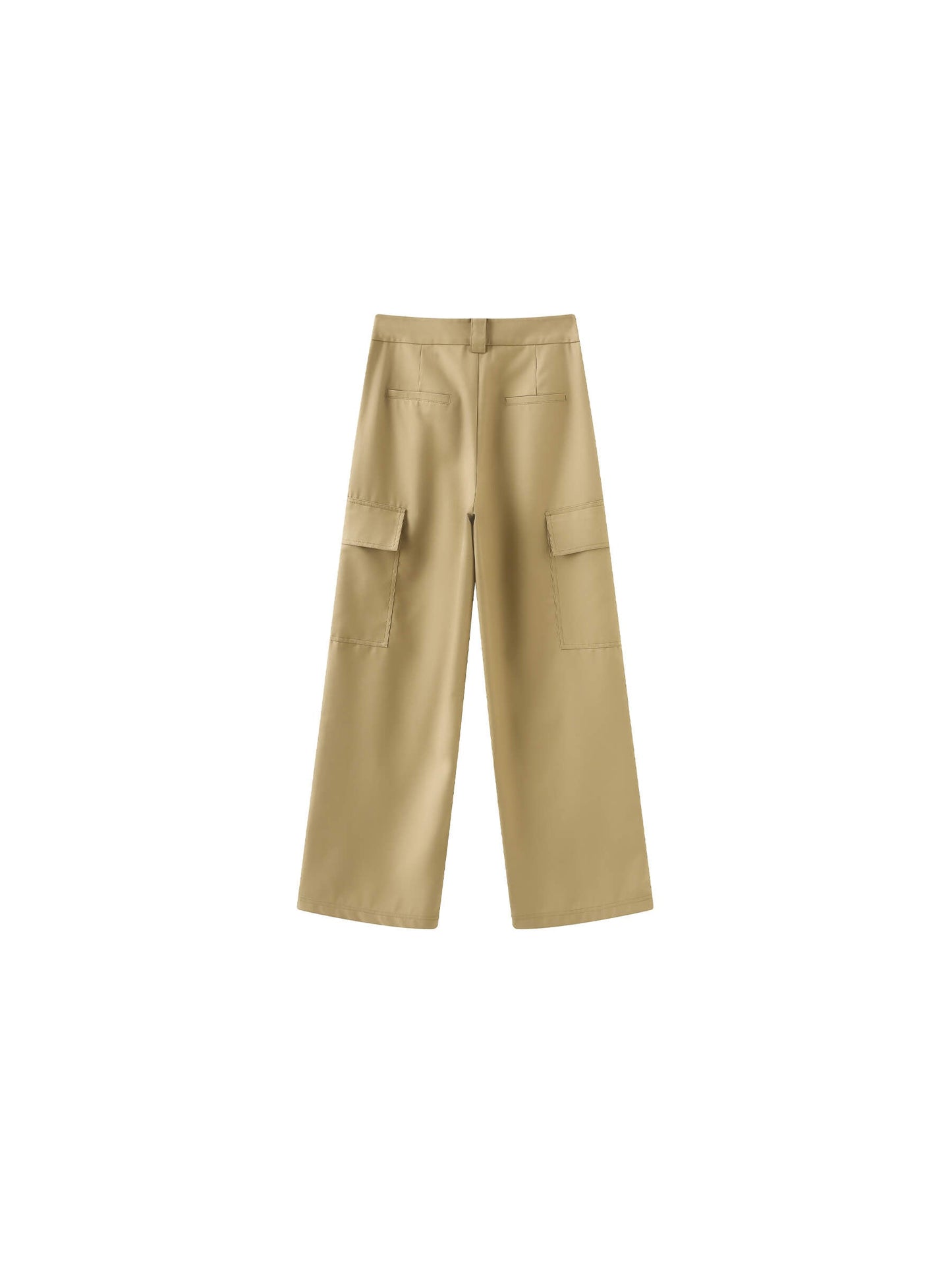Straight Leg Cargo Trousers