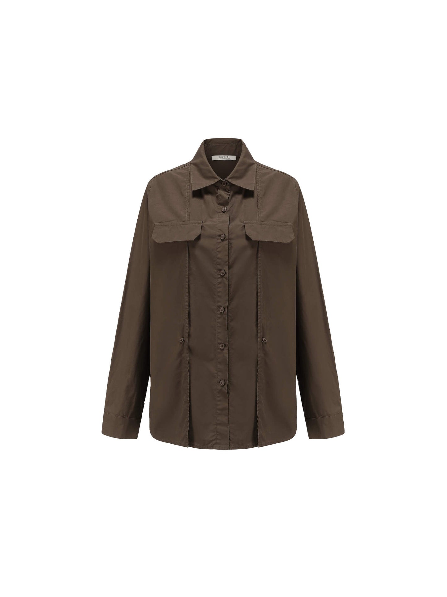 Faux Pocket 100% Cotton Shirt