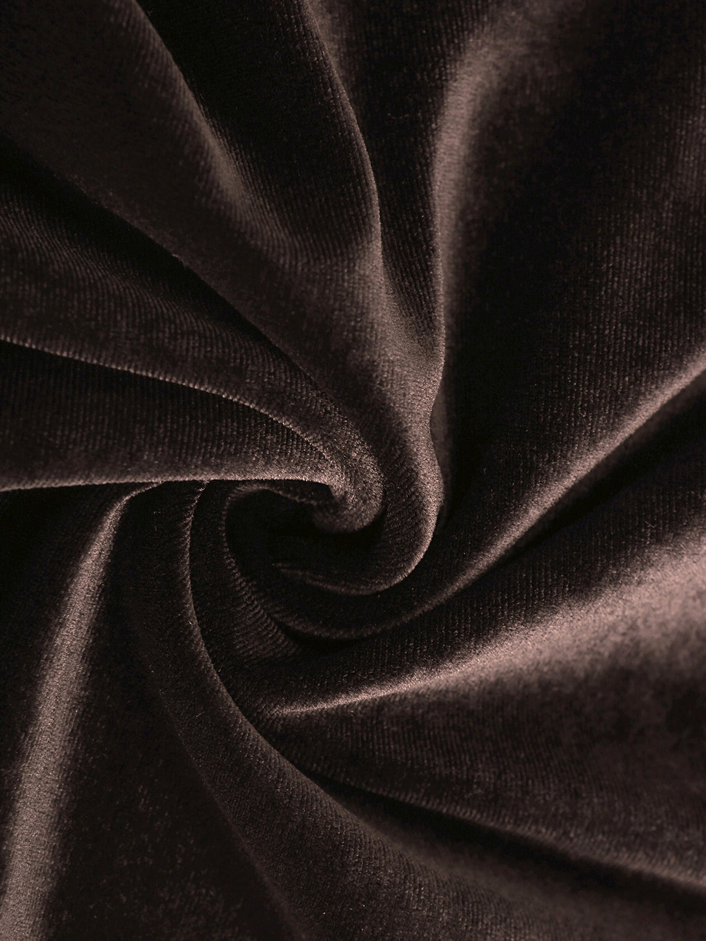 High Waisted Wide Leg Velvet Trousers