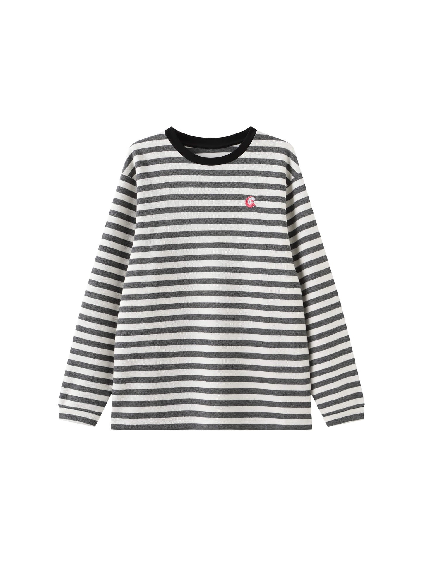 Oversized Striped Long Sleeve Top