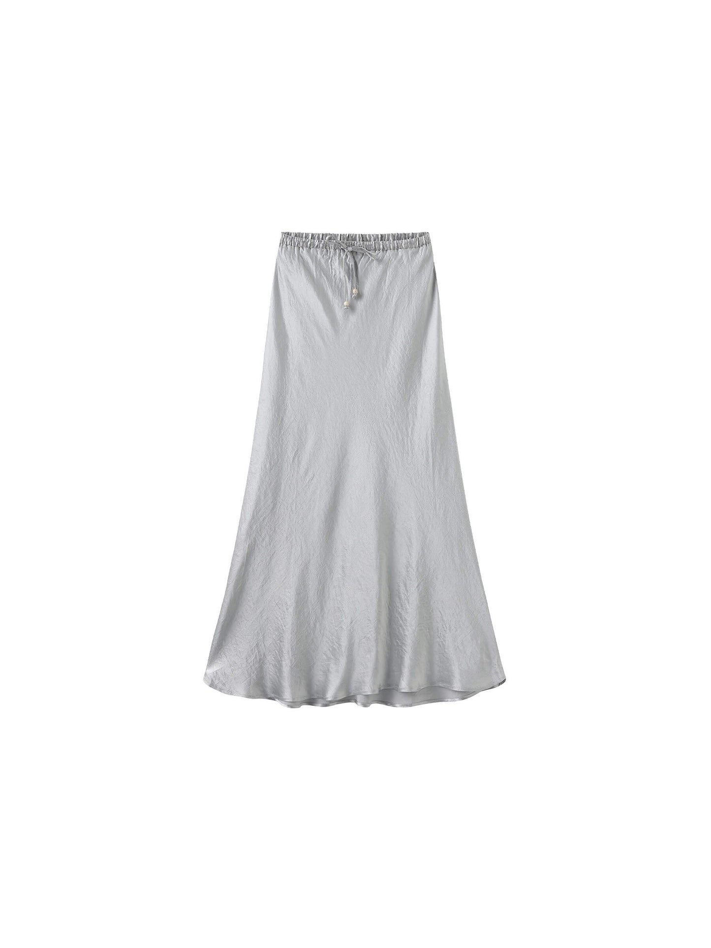 100% Heavyweight Acetate Bias Cut Skirt